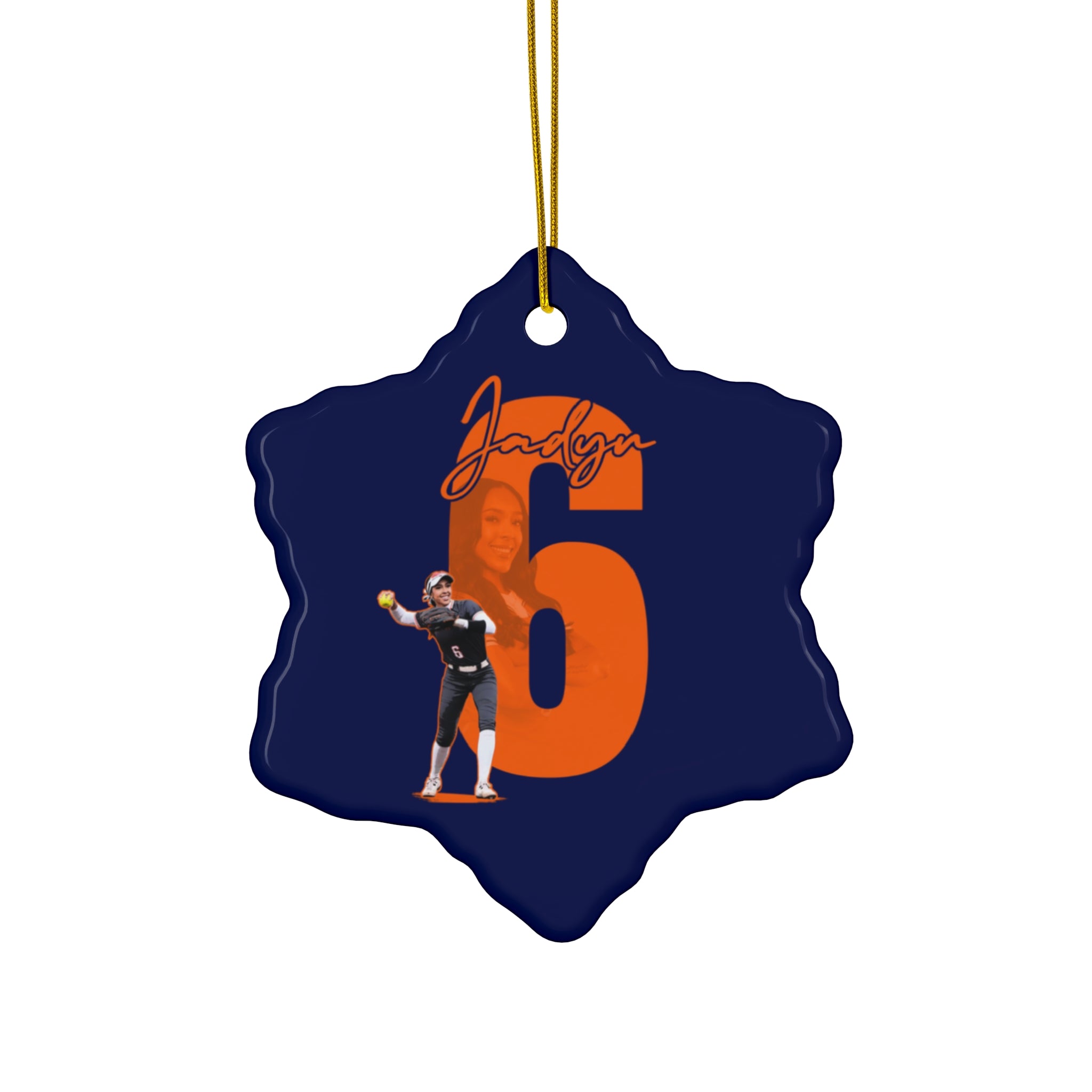 Jadyn Burney Ceramic Ornament