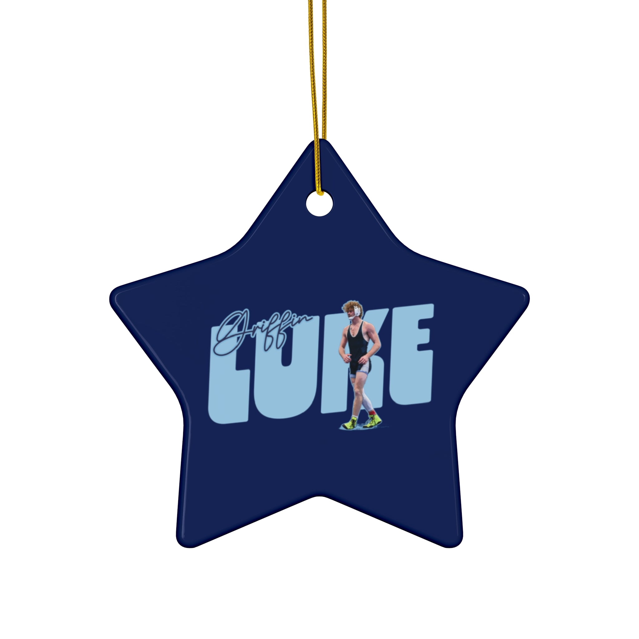 Griffin Luke Ceramic Ornament