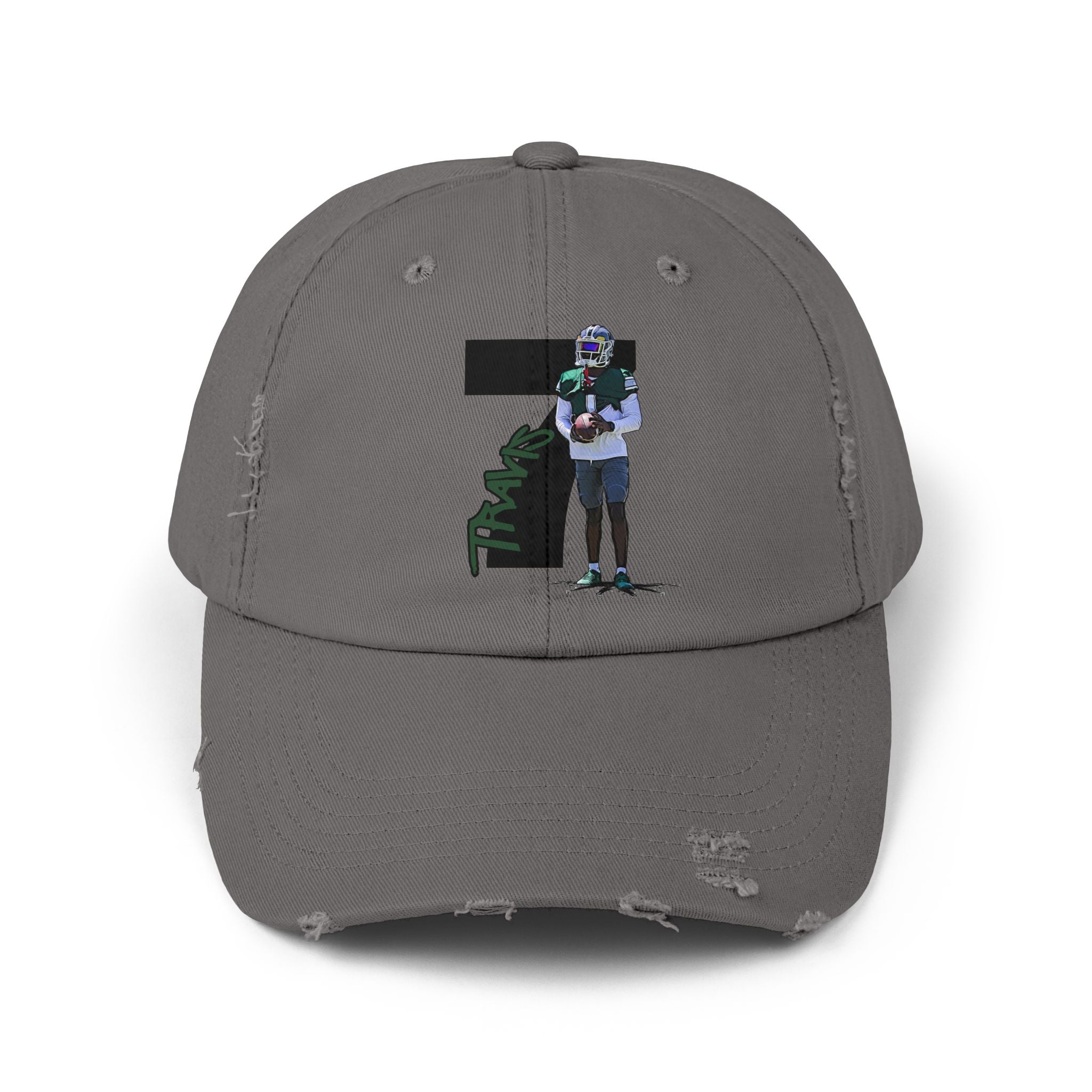 Travis Delaney Jr Distressed Dad Cap