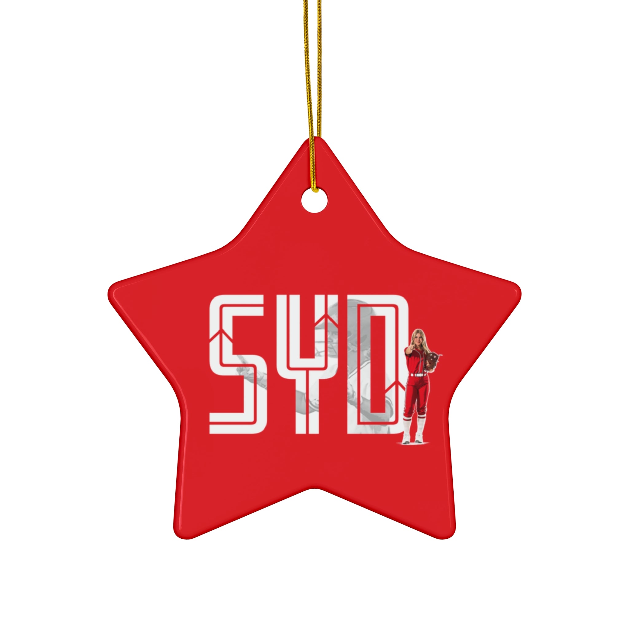 Sydney Spear Ceramic Ornament