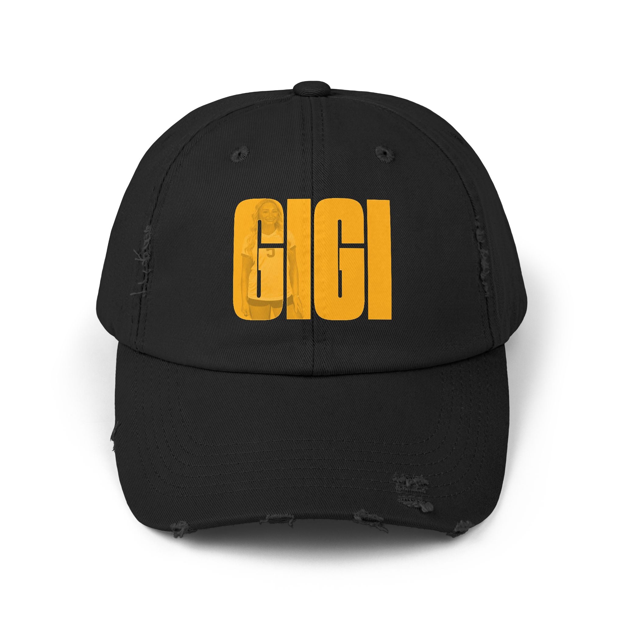 Gigi Rendino Distressed Dad Cap