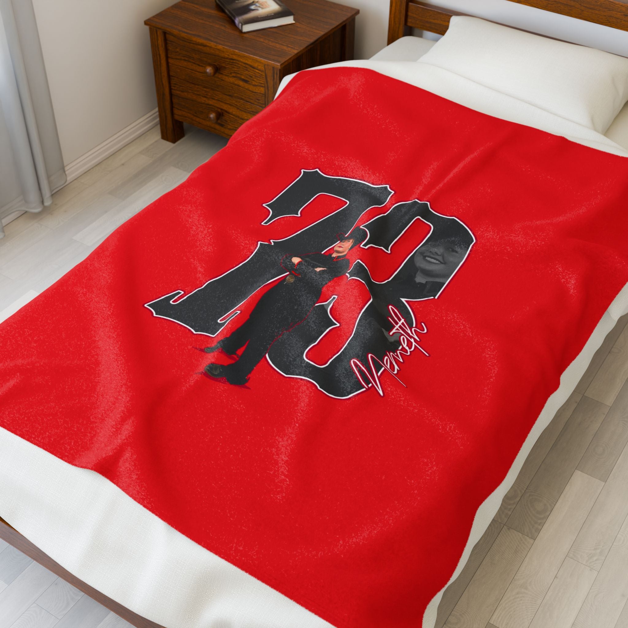 Aviana Nemeth Velveteen Plush Blanket