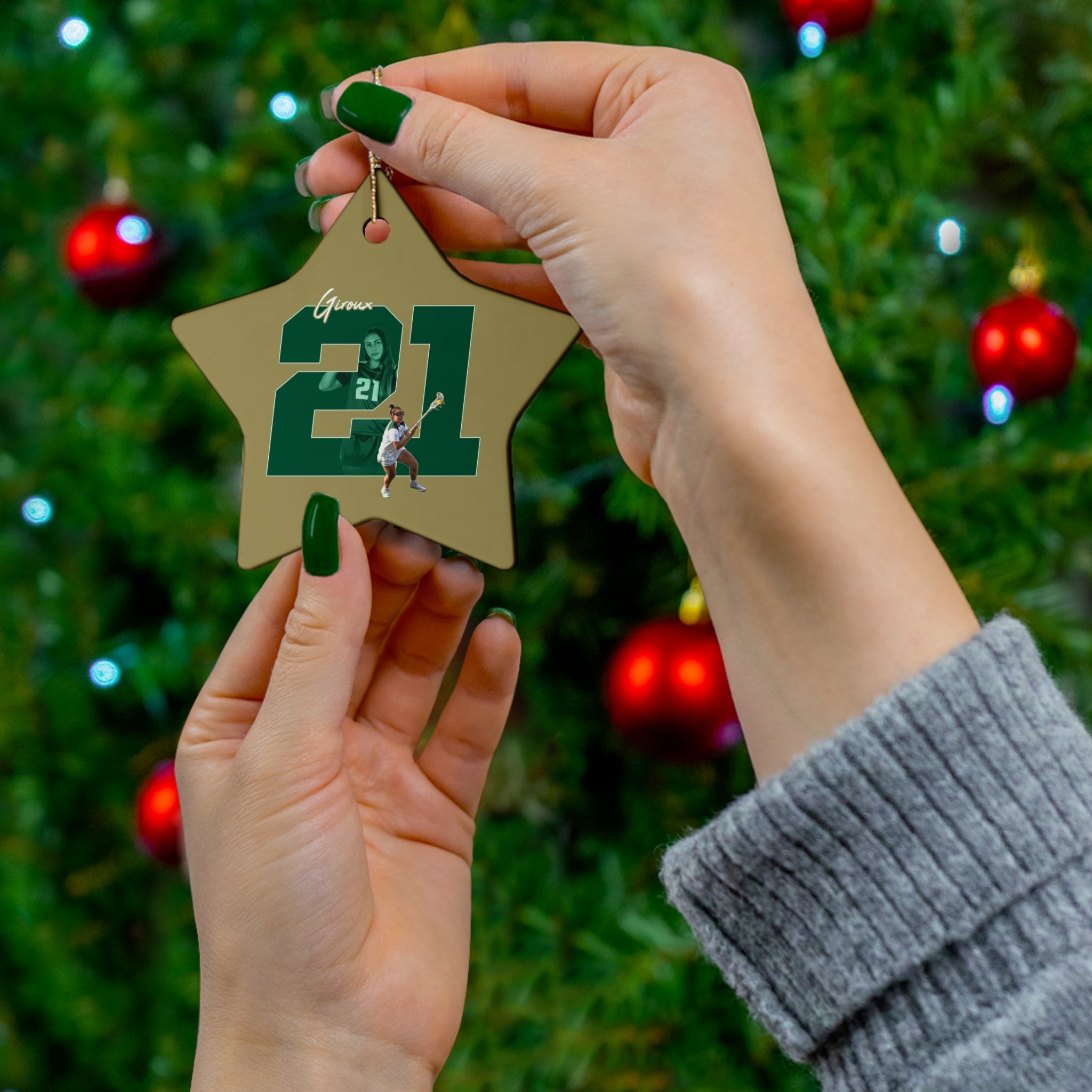 Sammie Giroux Ceramic Ornament