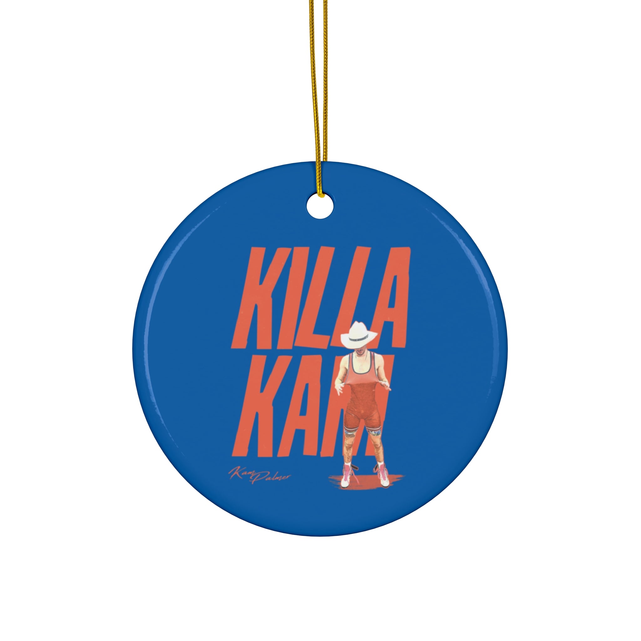 Kam Palmer Ceramic Ornament