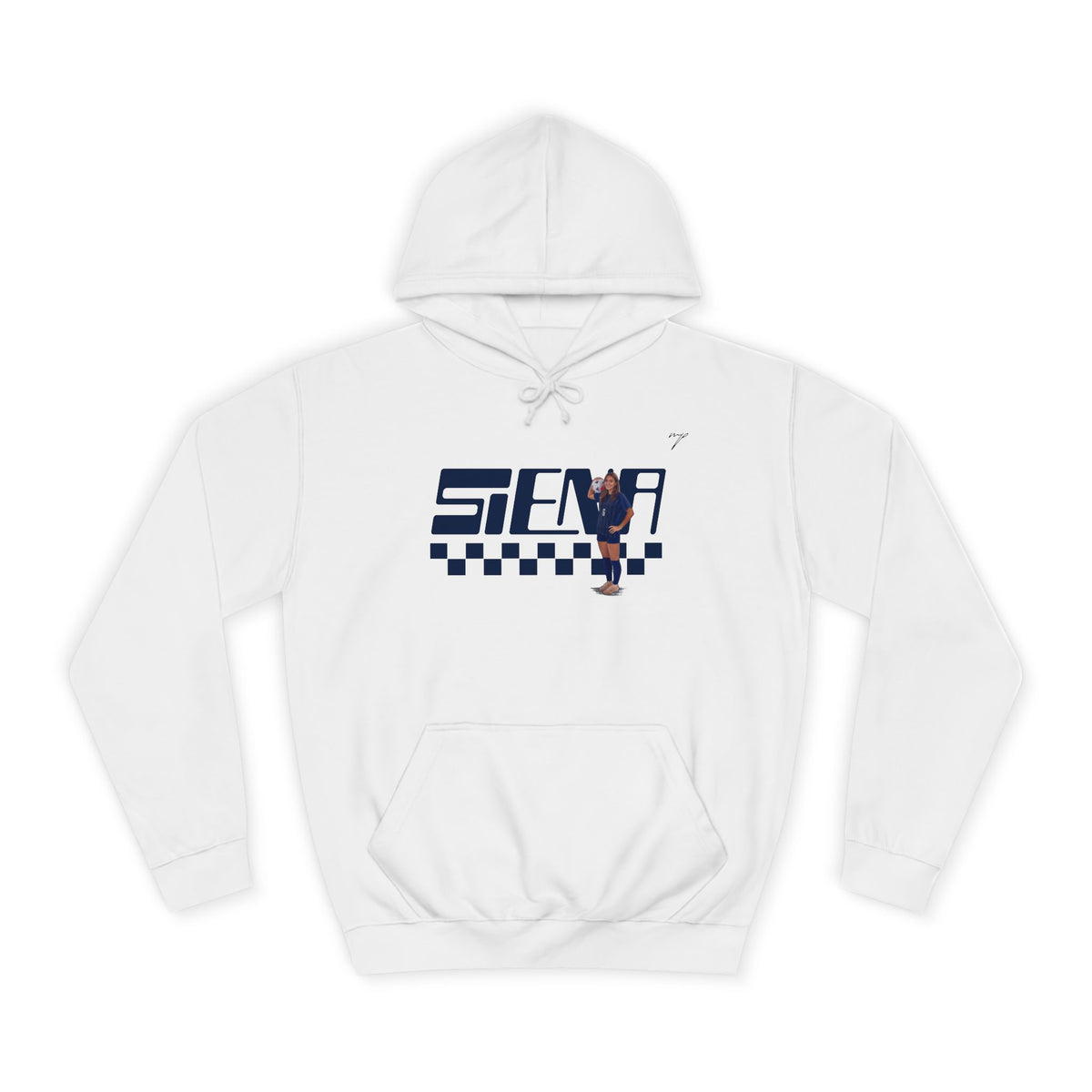 Siena White Hoodie