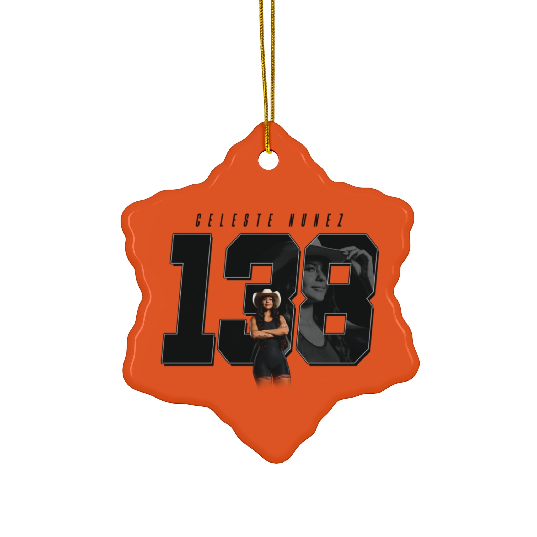 Celeste Nunez Ceramic Ornament