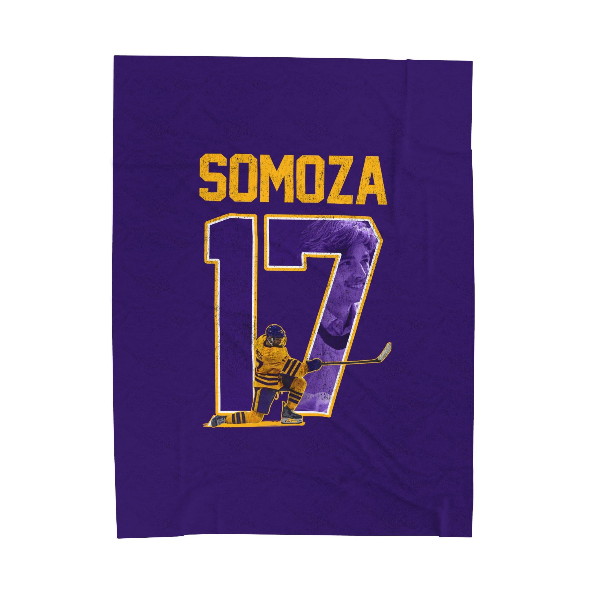Ean Somoza Velveteen Plush Blanket