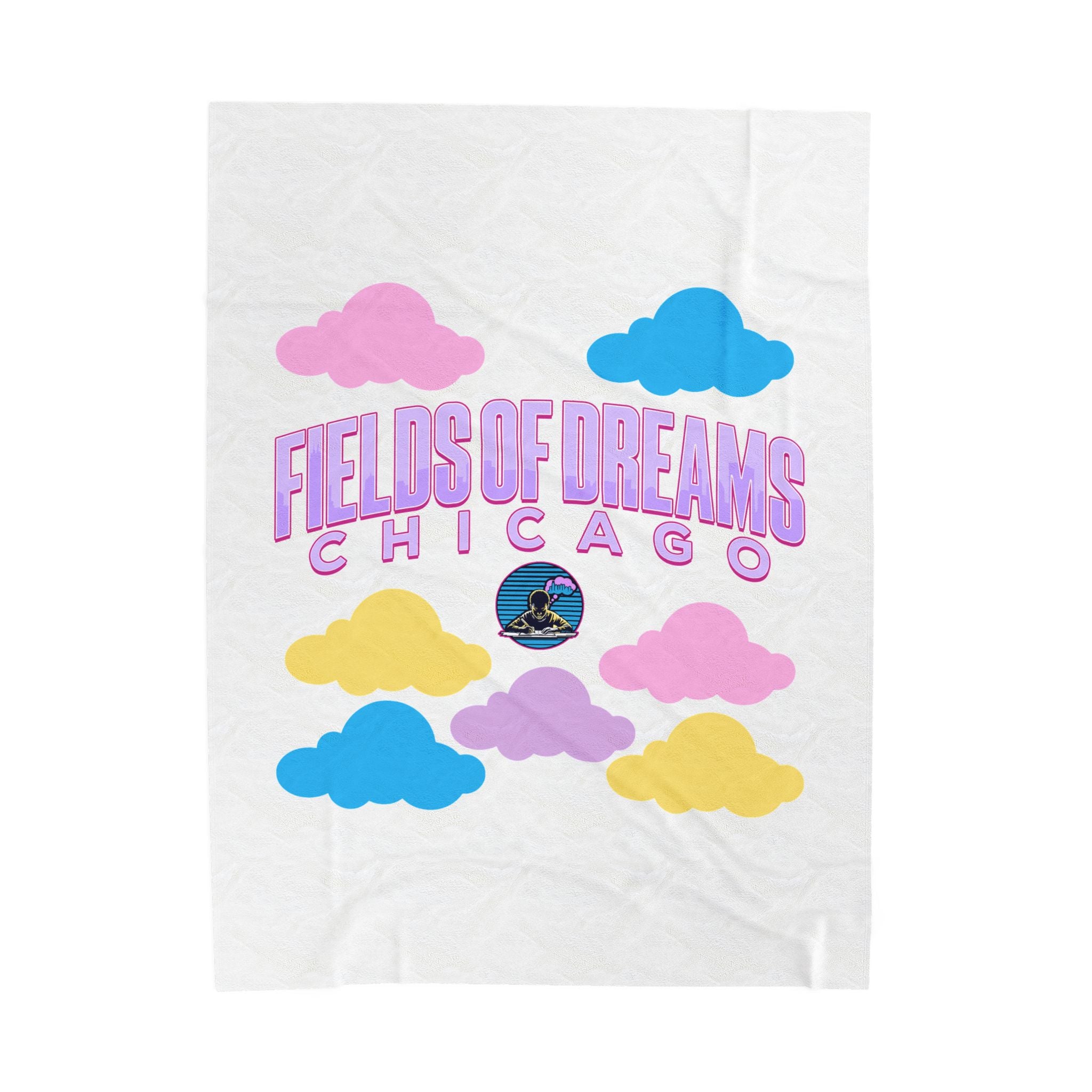 Fields of Dreams NEW Velveteen Plush Blanket