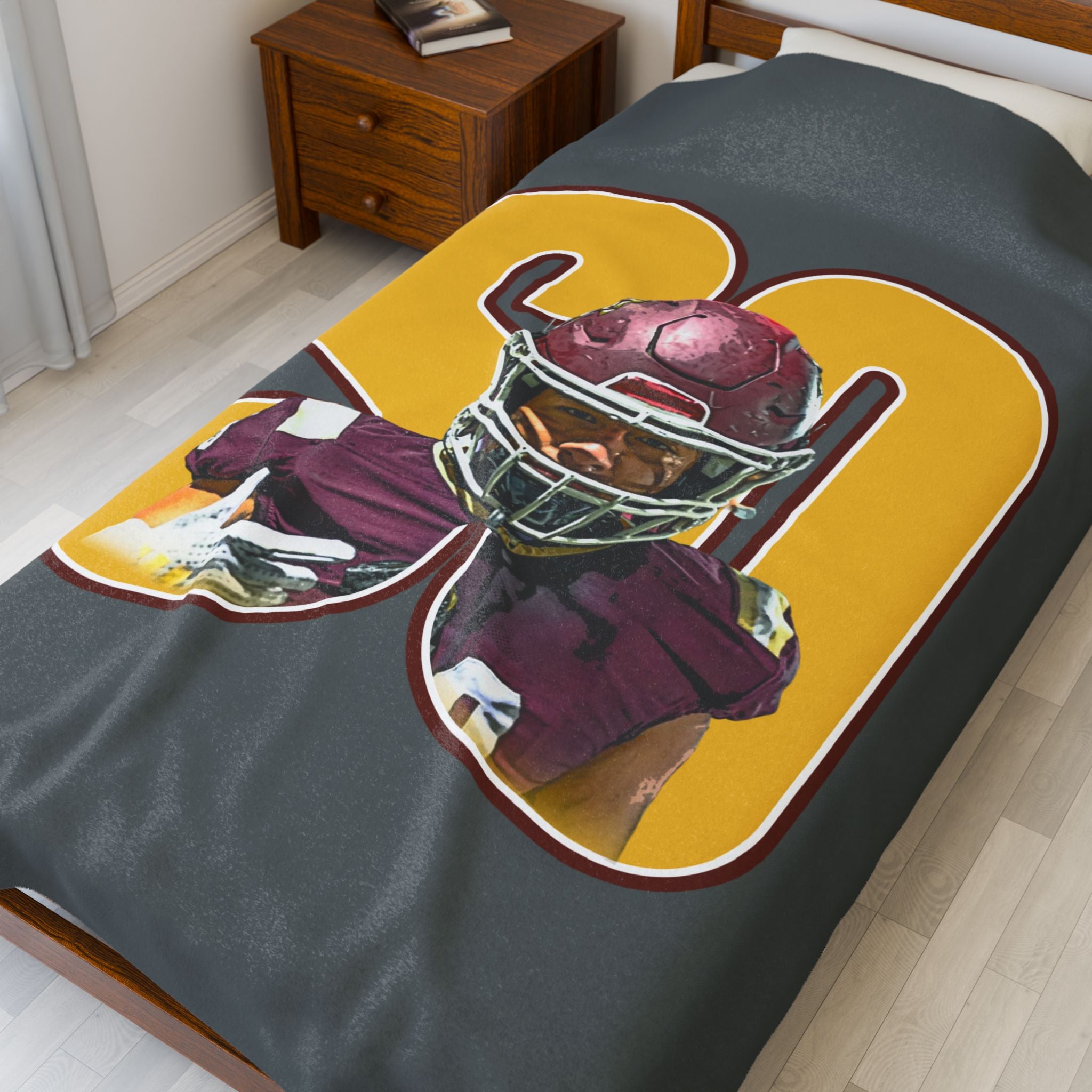 Steven Ojeda Velveteen Plush Blanket