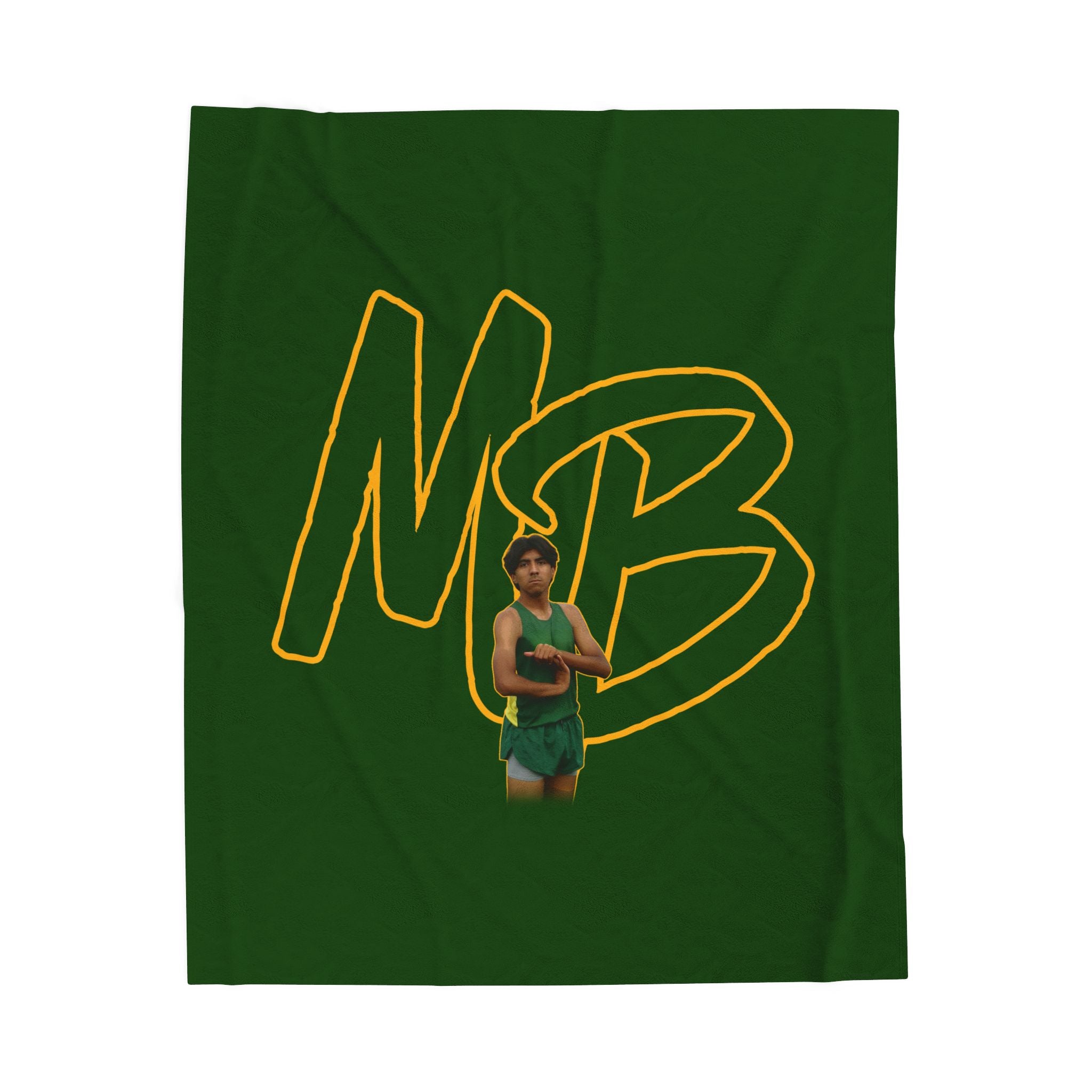 Matthew Bermudez Velveteen Plush Blanket