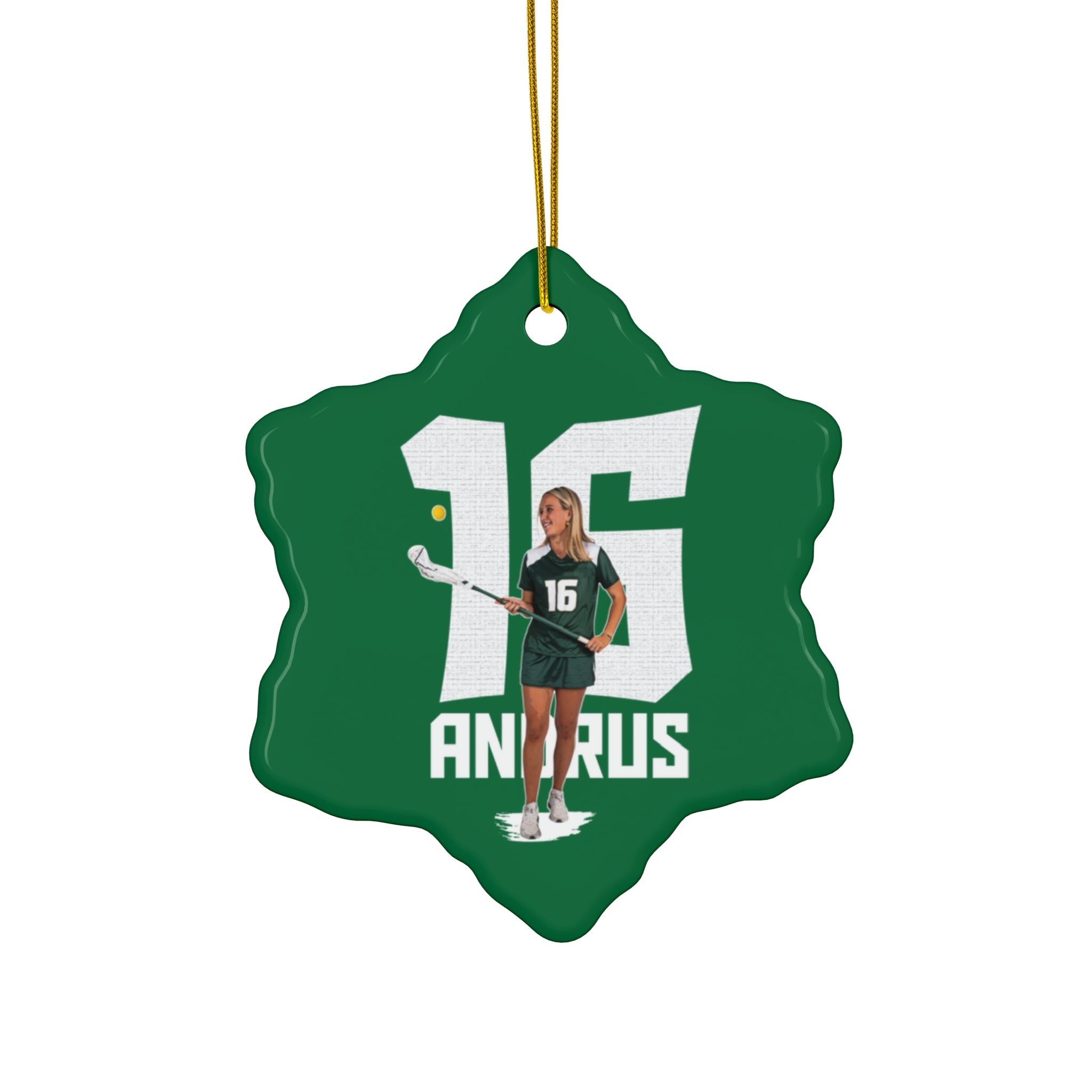 Olivia Andrus Ceramic Ornament