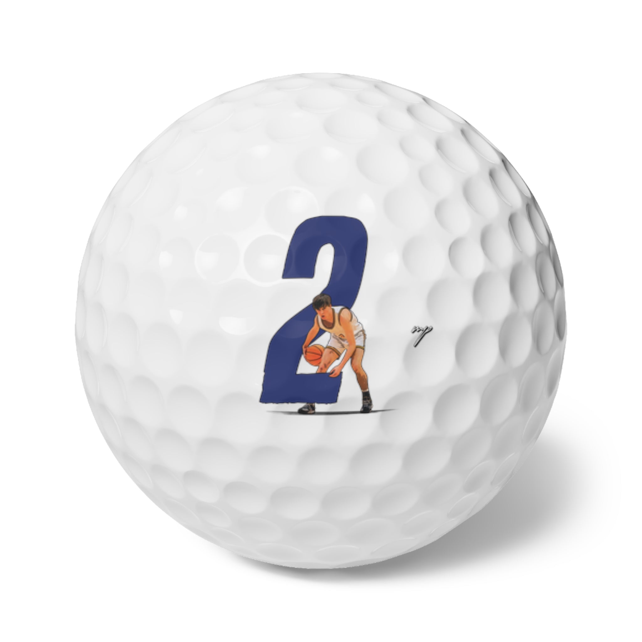 Luke Hood Golf Balls, 6pc