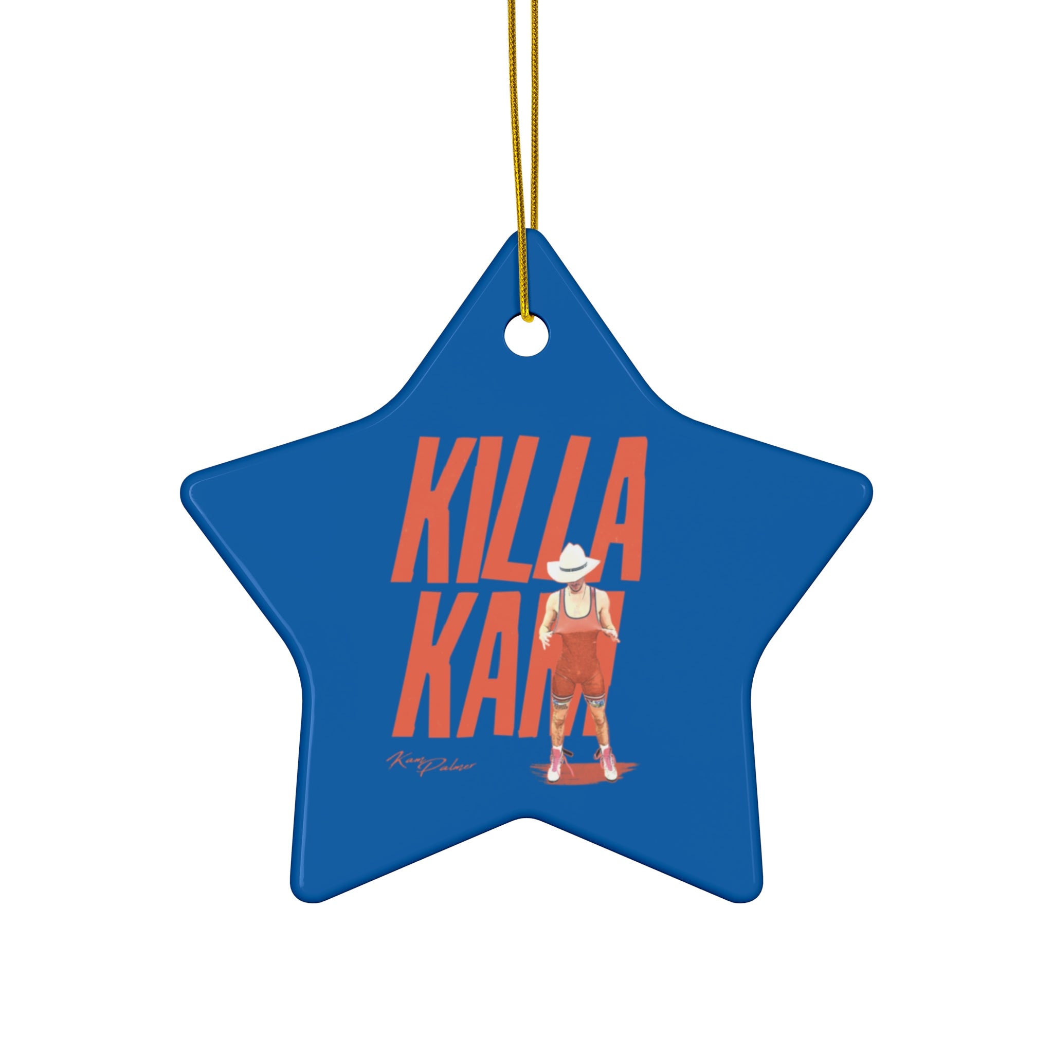 Kam Palmer Ceramic Ornament