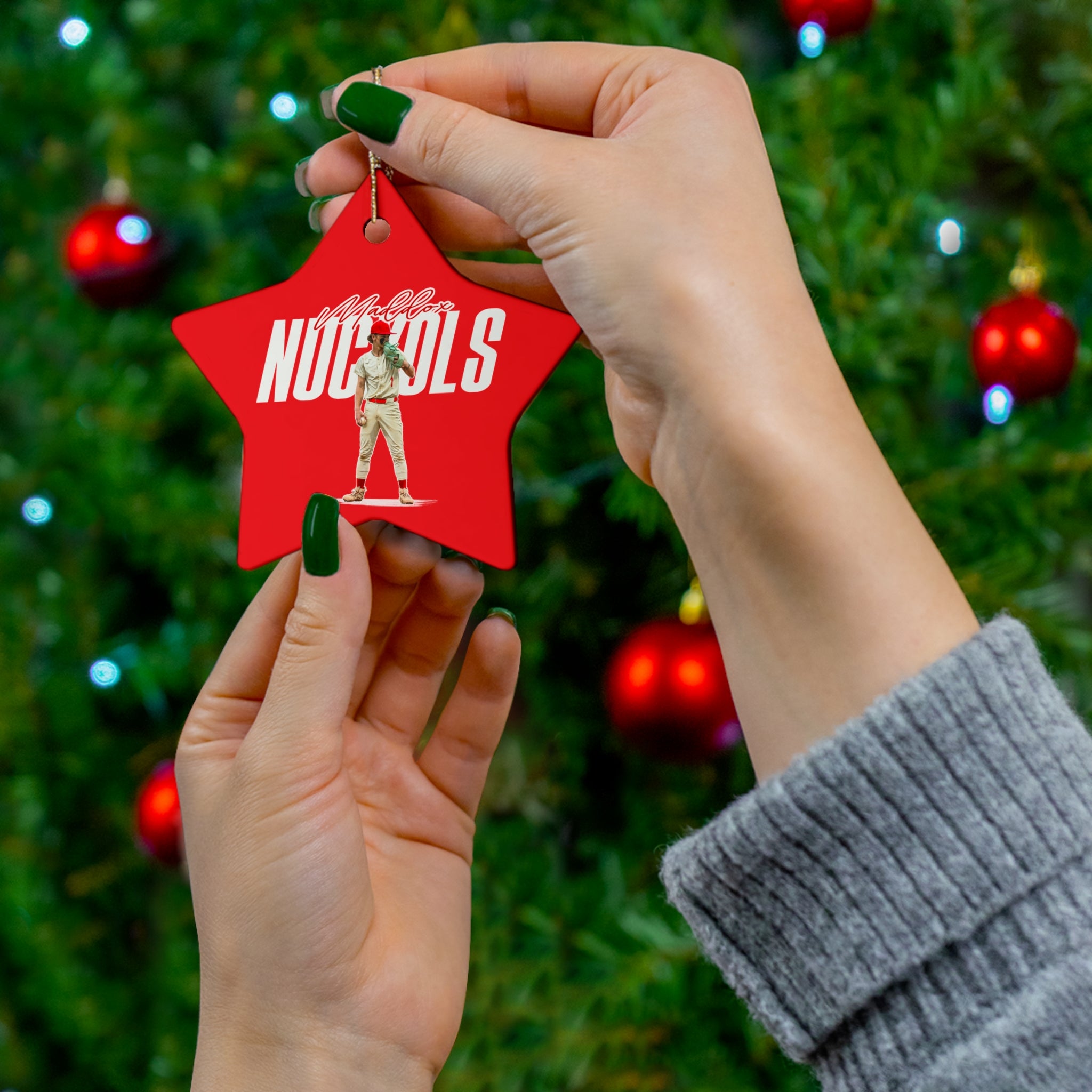 Maddox Nuckols Ceramic Ornament