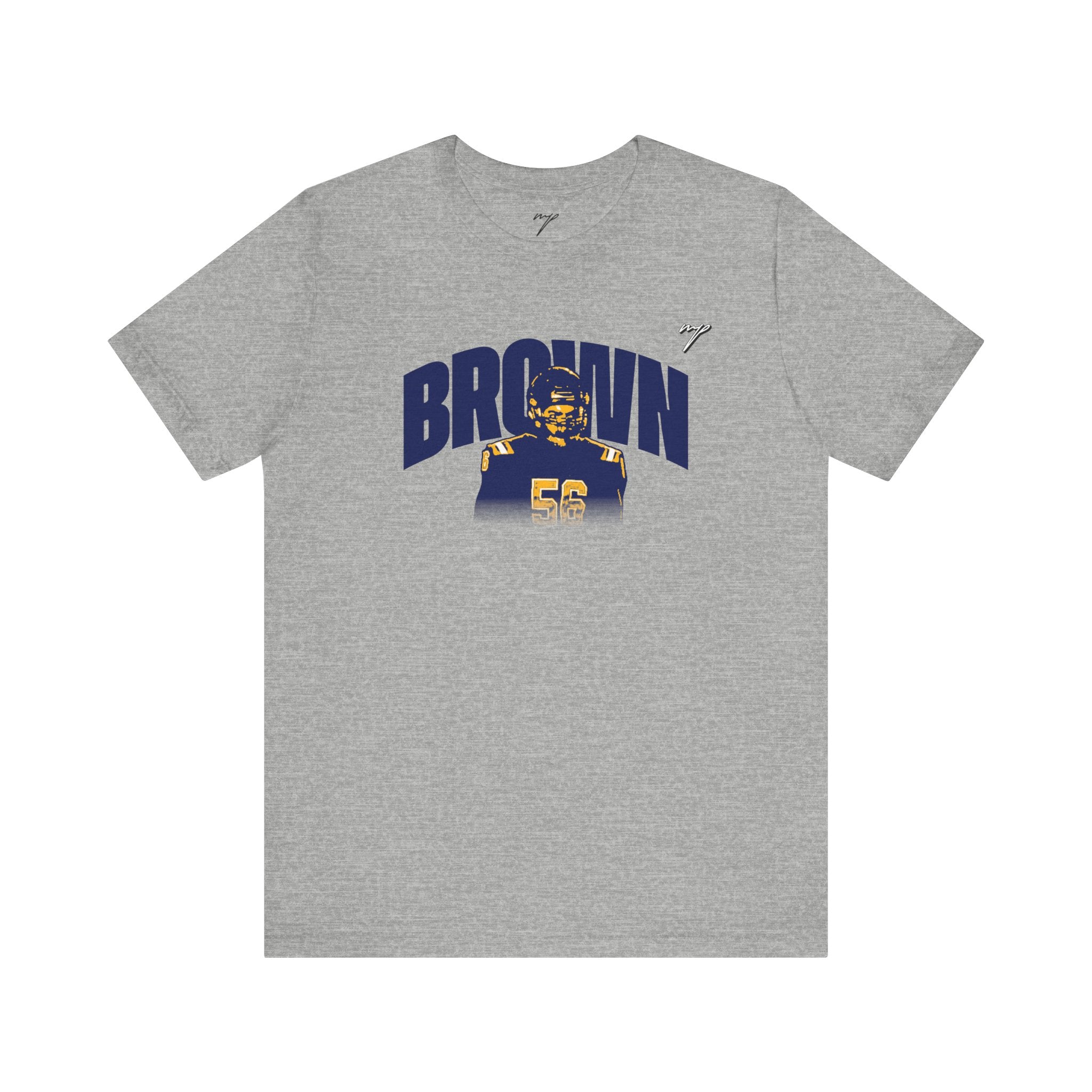 Malik Brown Graphic Tee