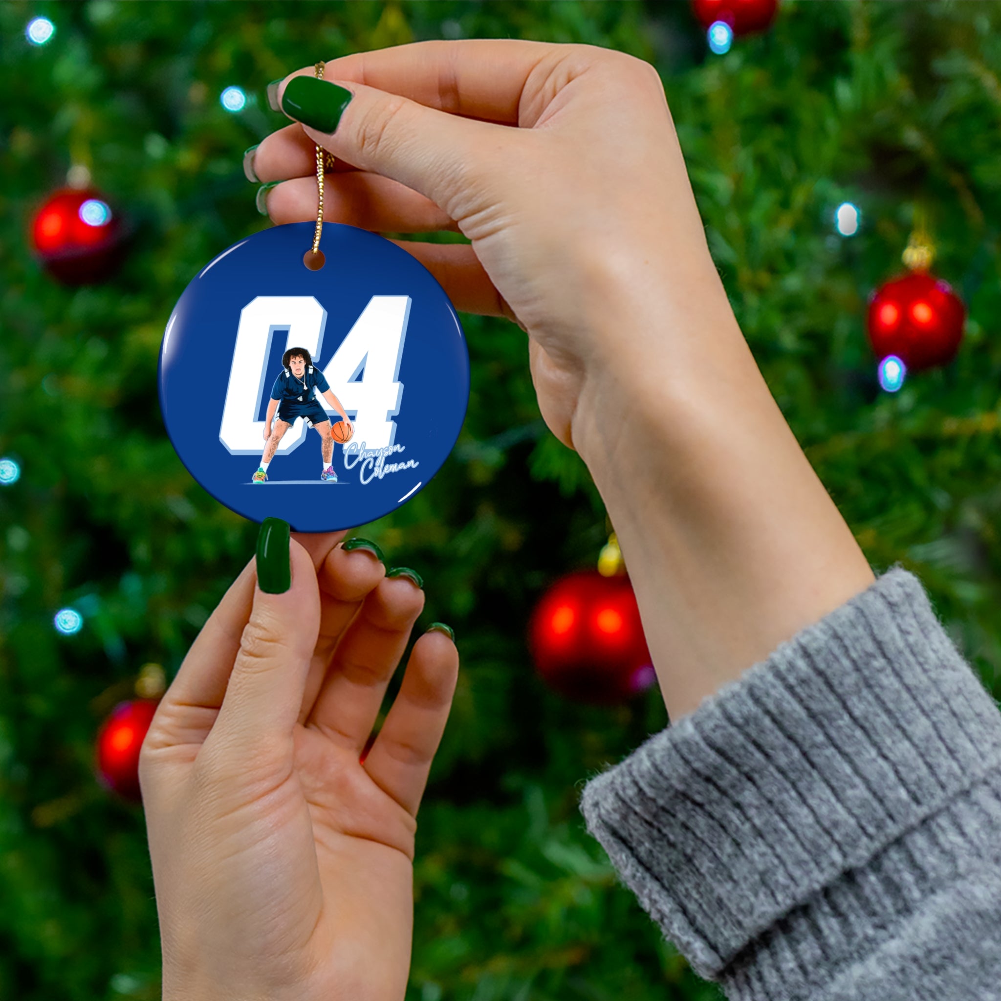 Chayson Coleman Ceramic Ornament