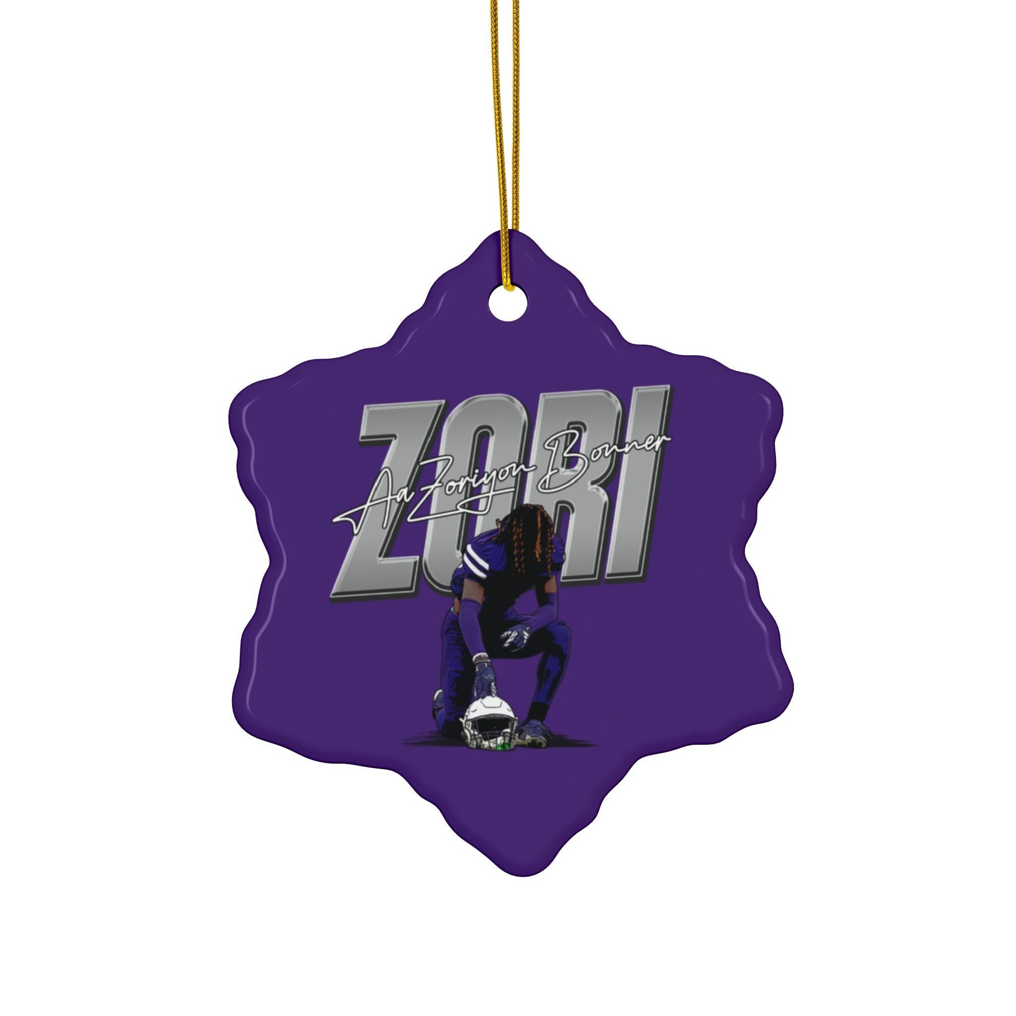 AaZoriyon Bonner Ceramic Ornament