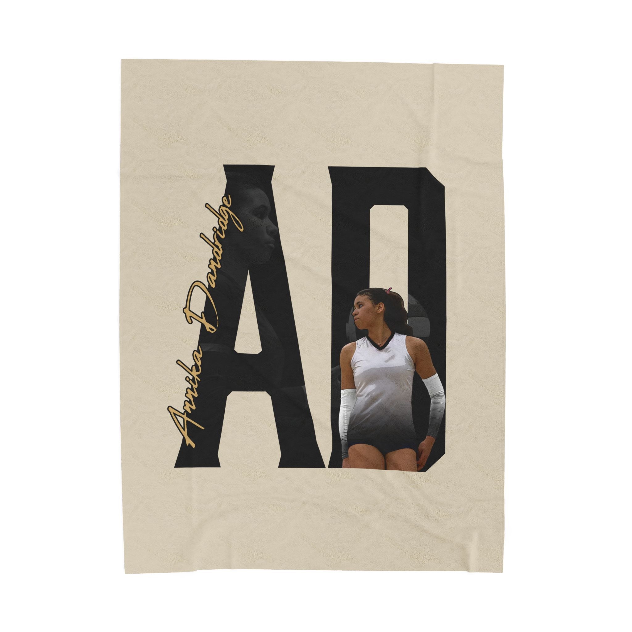 Annika Dandridge Velveteen Plush Blanket