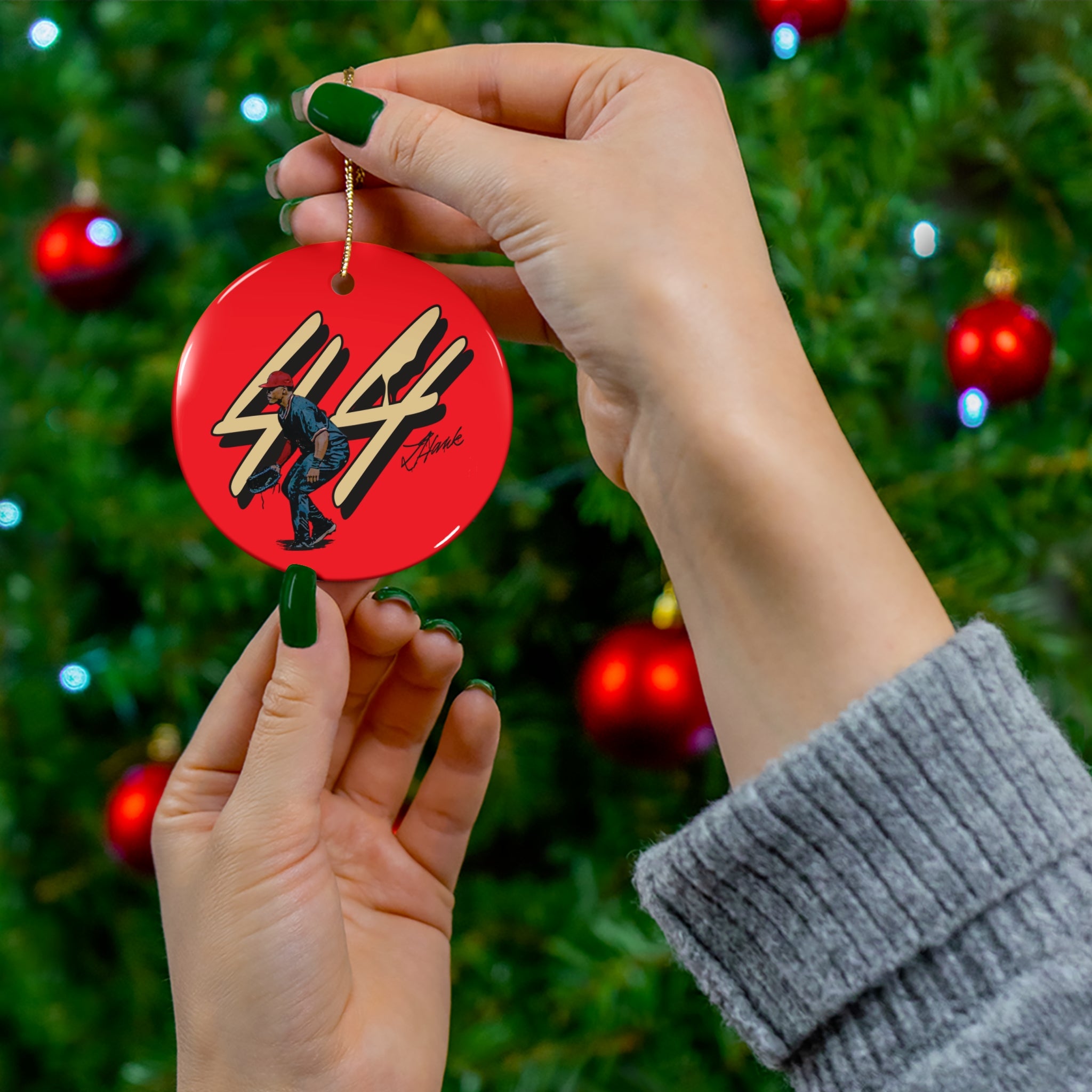 Zion Hankins Ceramic Ornament