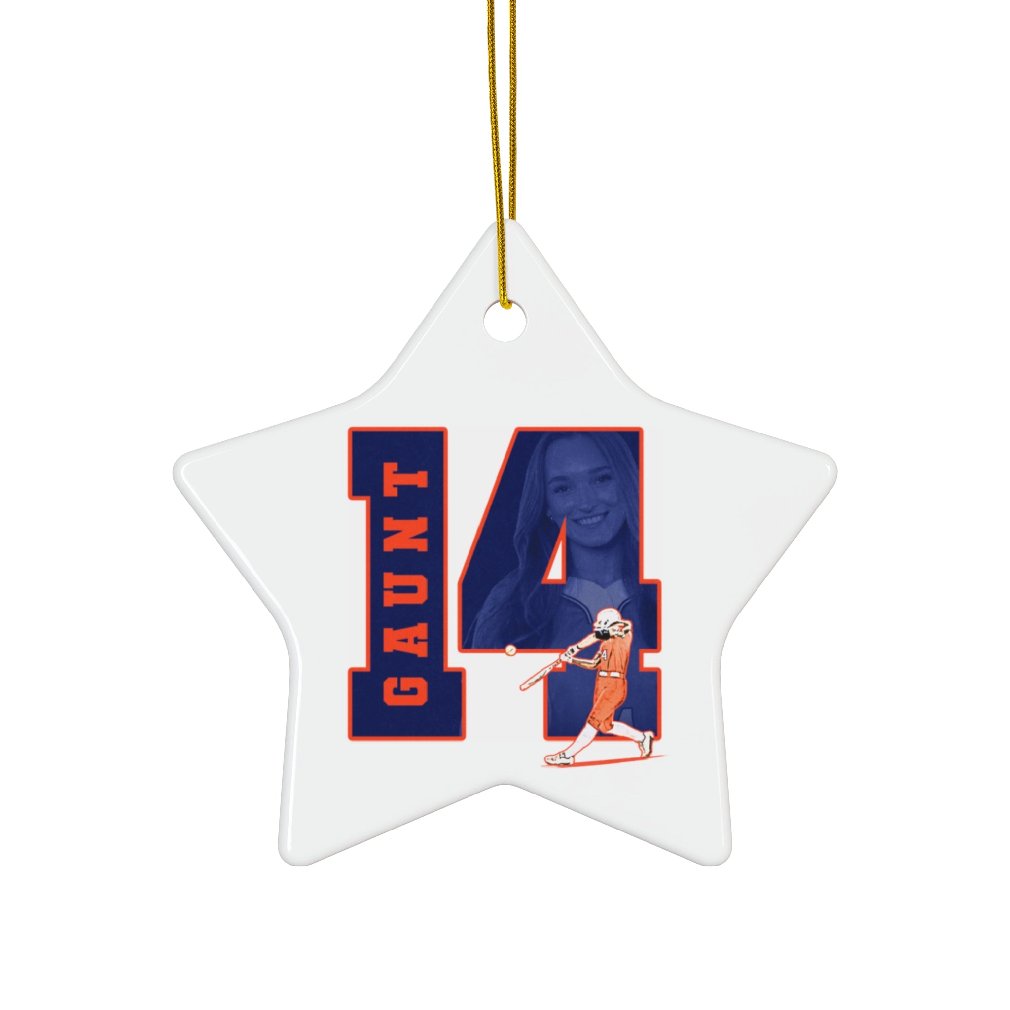 Kendall Gaunt Ceramic Ornament