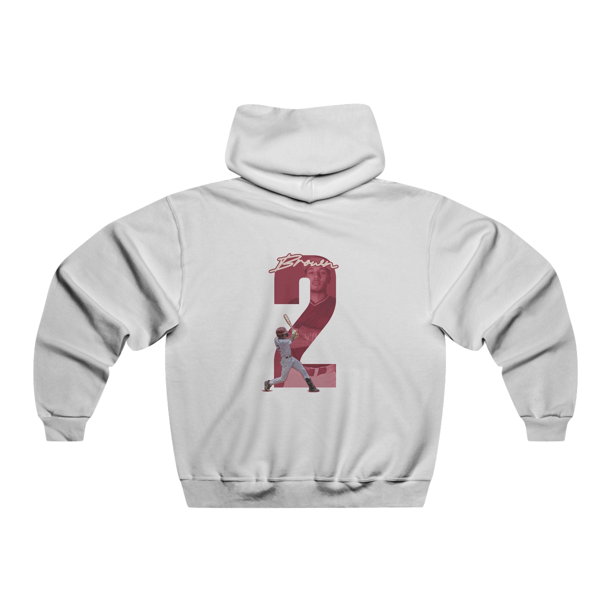 Xay Brown Vintage Hoodie