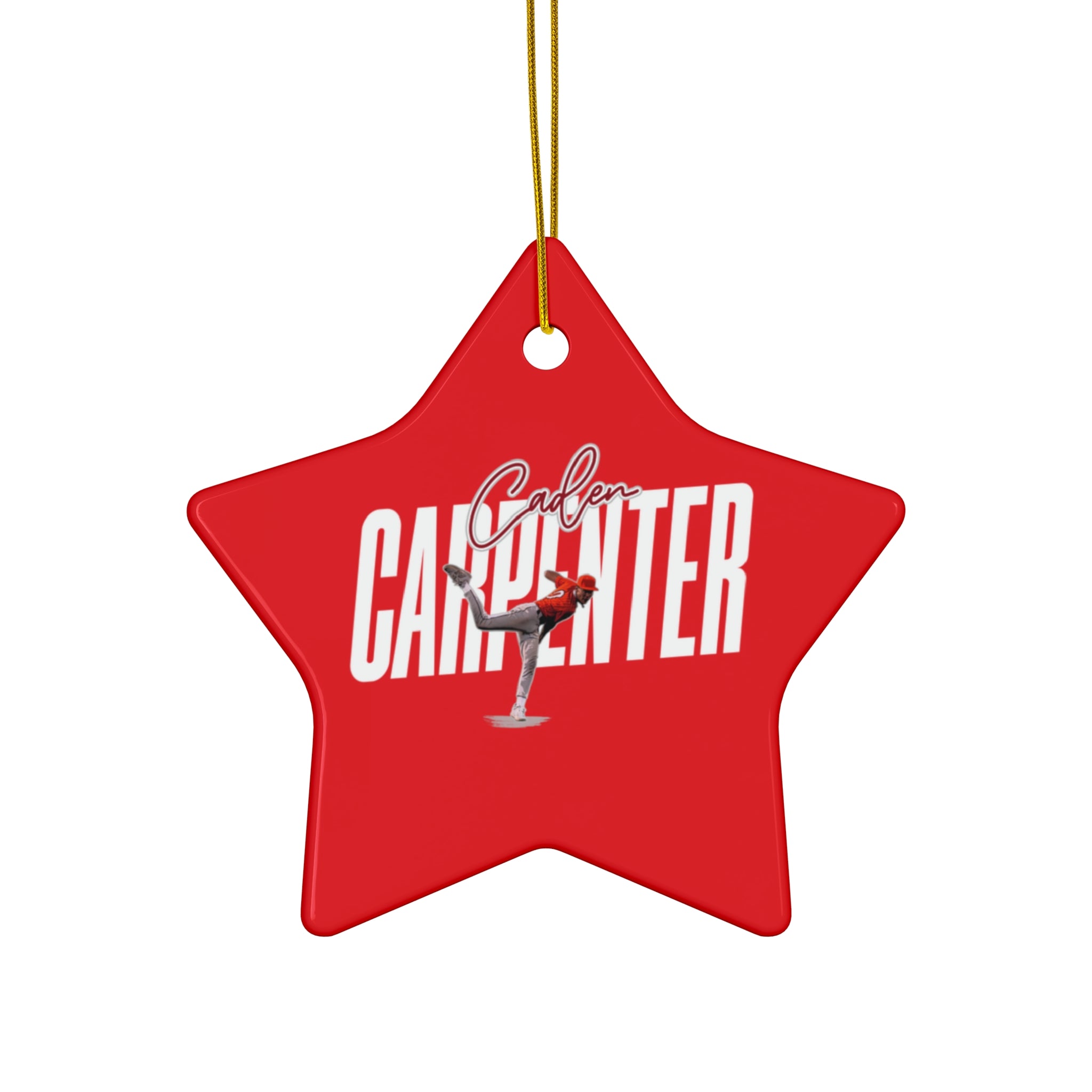 Caden Carpenter Ceramic Ornament