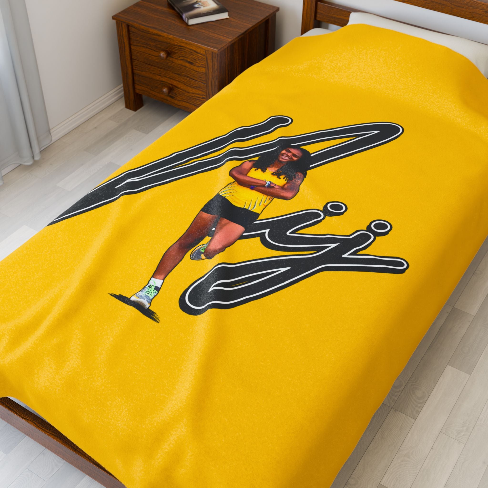 Anijah Medley Velveteen Plush Blanket