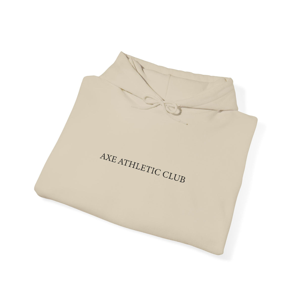 Axe Athletic Club Hoodie- White/Sand