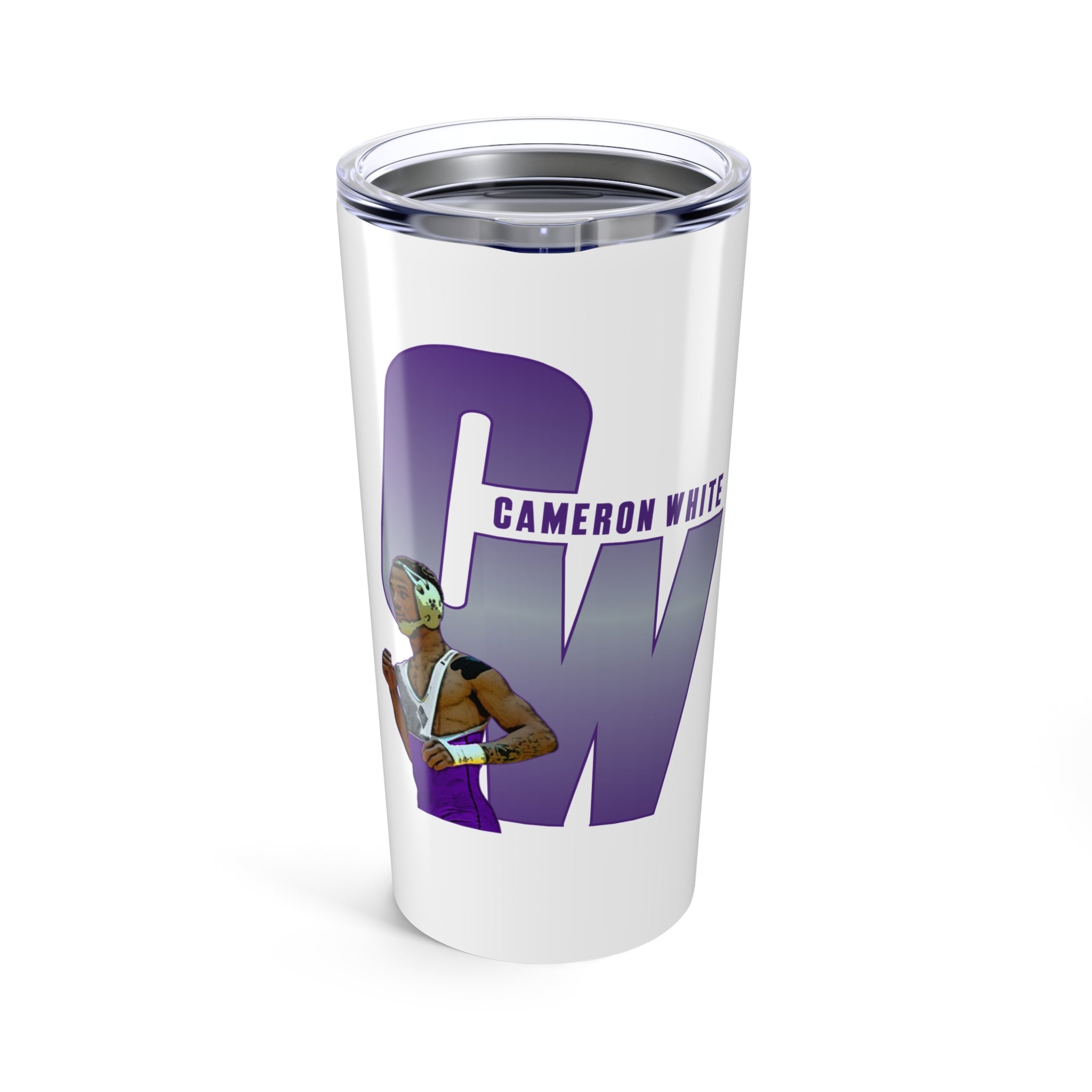 Cameron White Tumbler Mug
