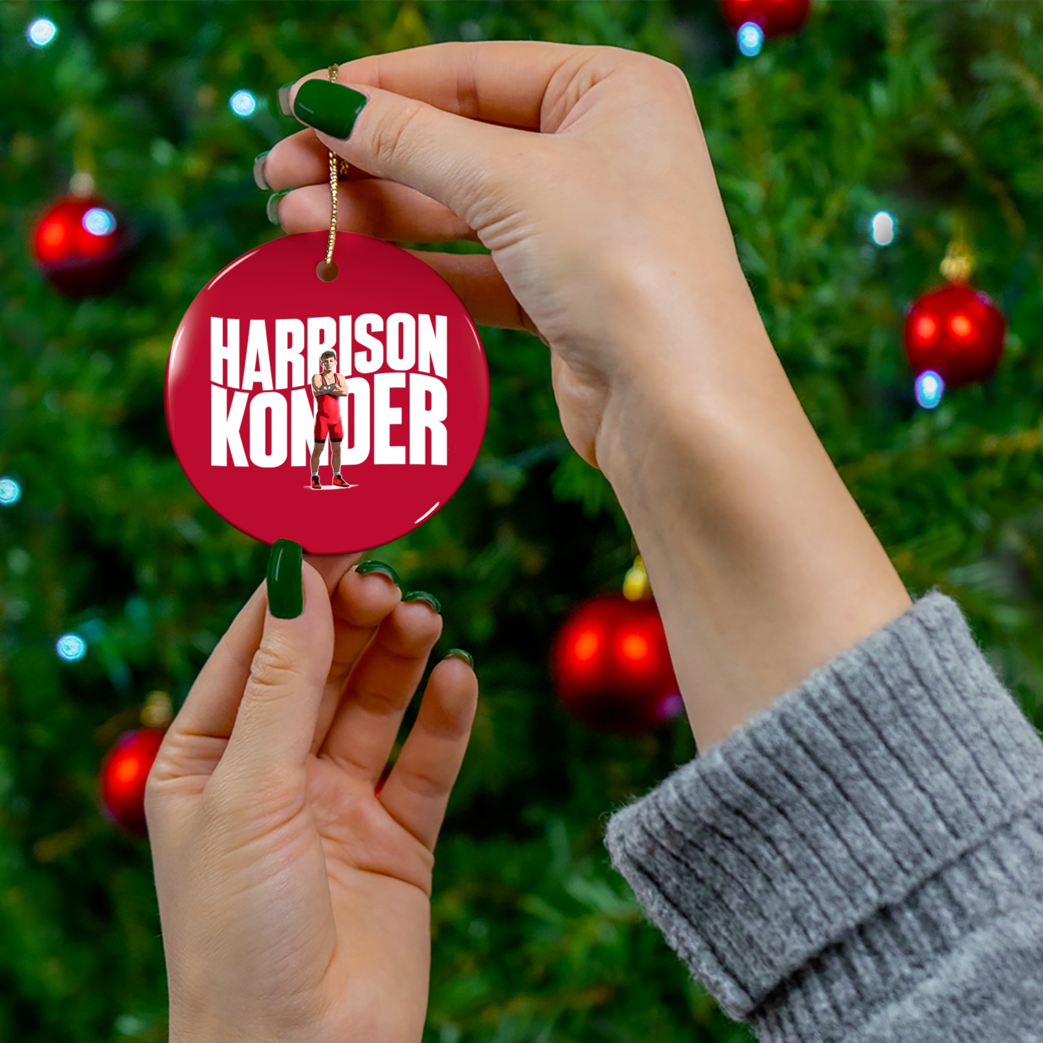 Harrison Konder Ceramic Ornament