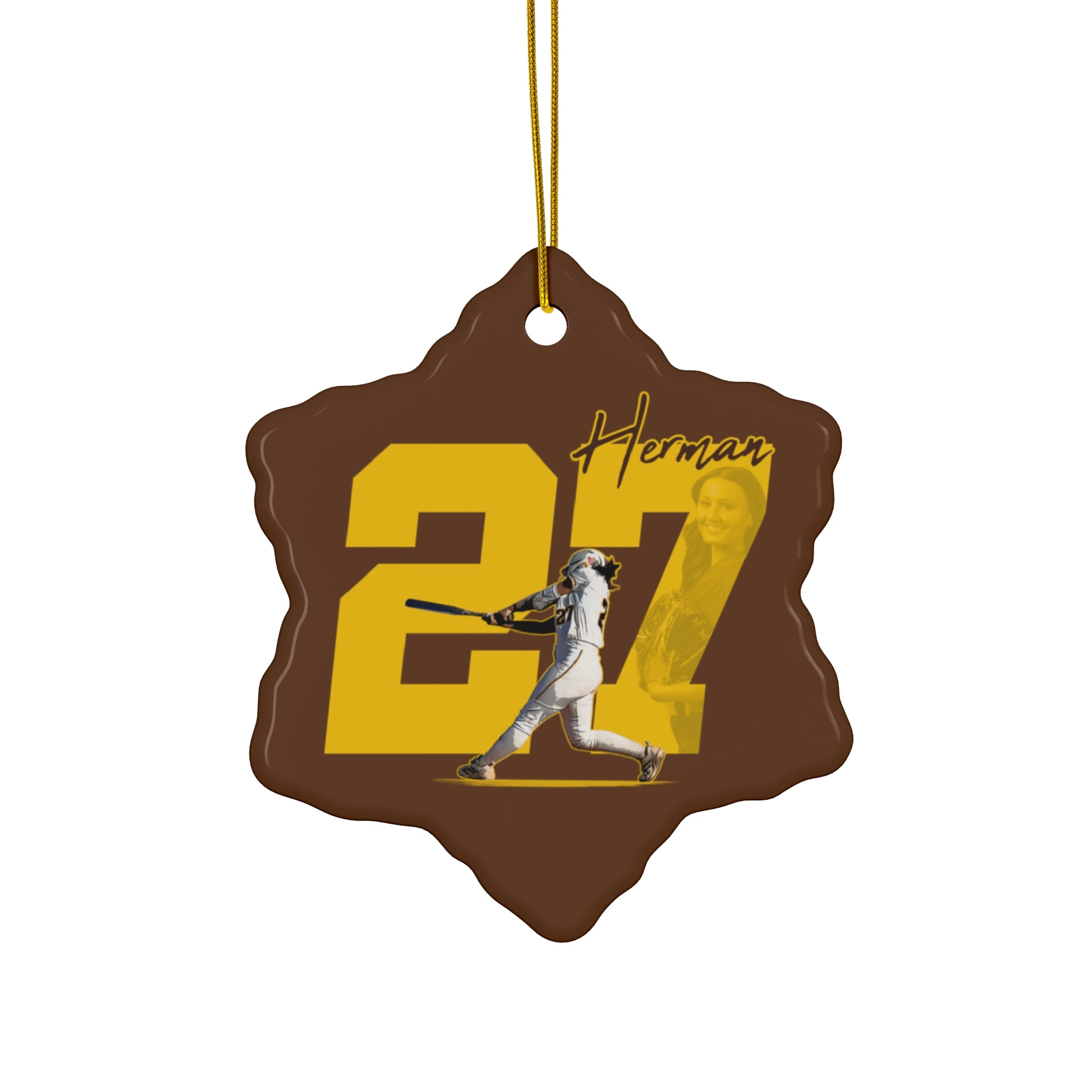 Hannah Herman Ceramic Ornament