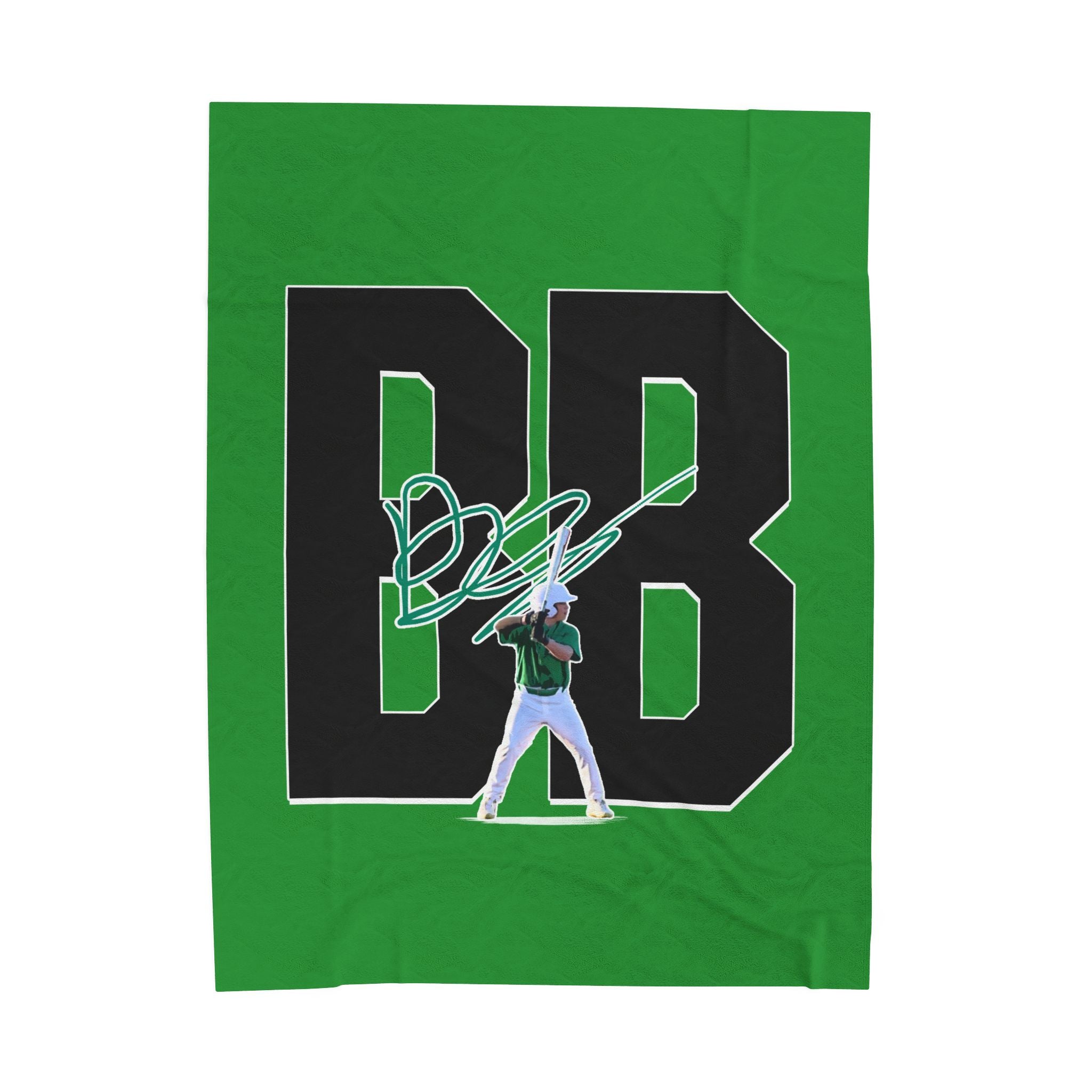 Bentley Beckner Velveteen Plush Blanket