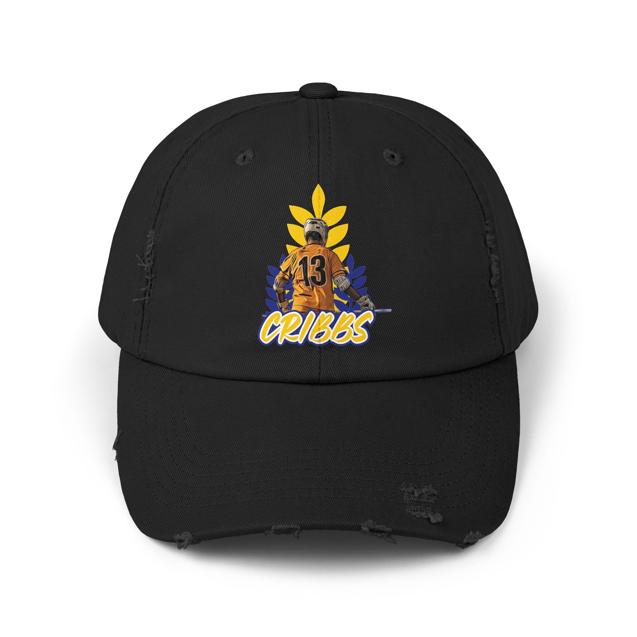 Cian Cribbs Distressed Dad Cap