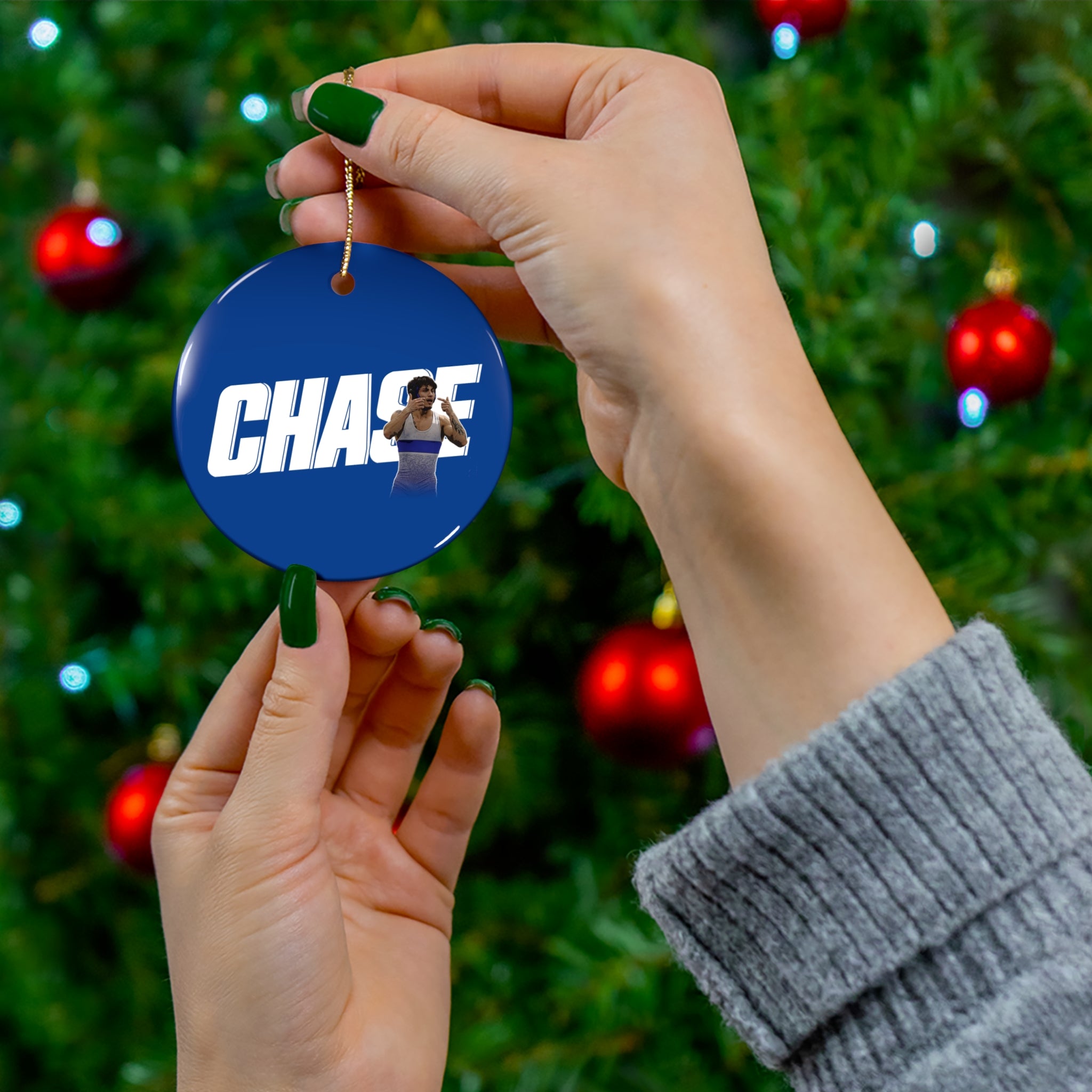 Chase Mirelez Ceramic Ornament