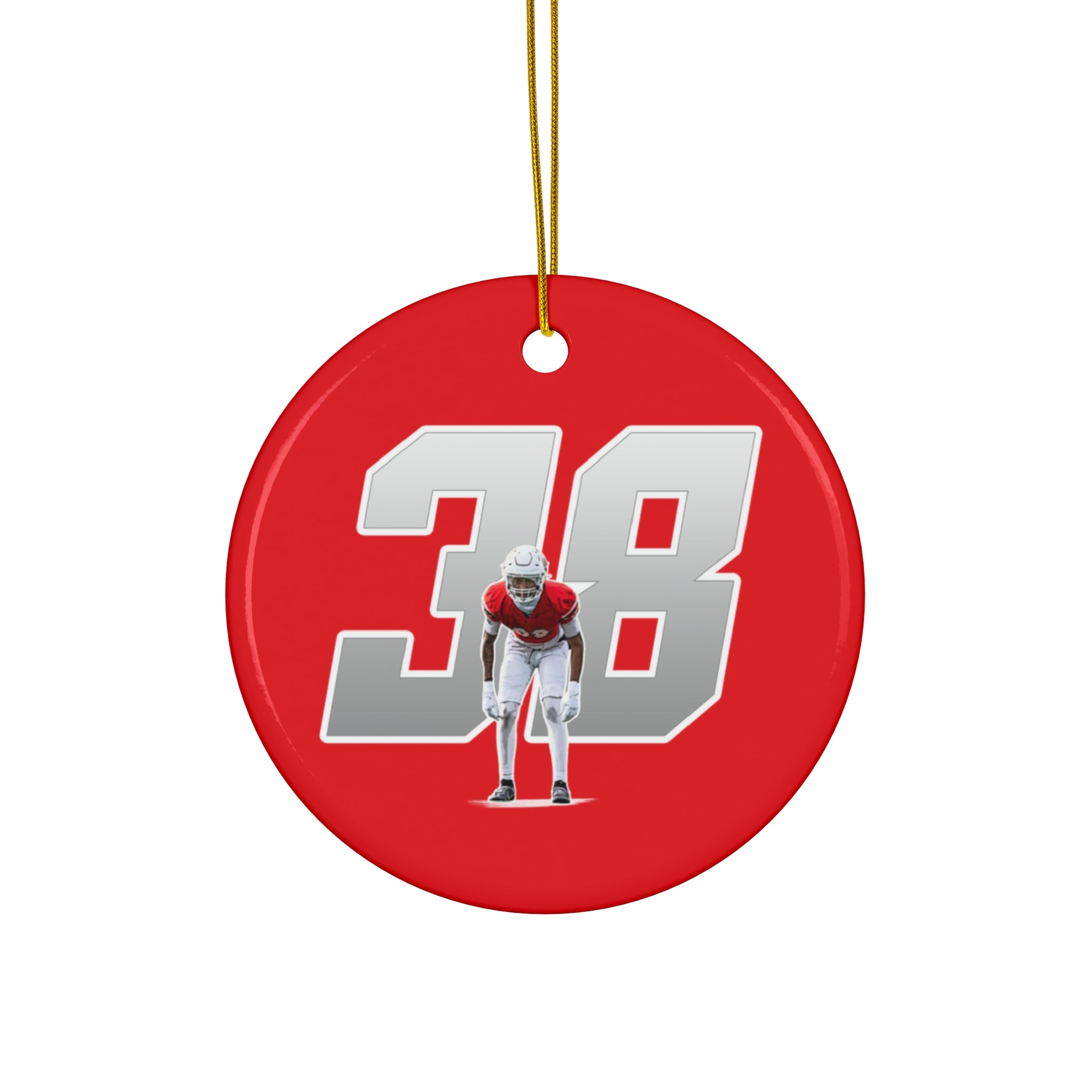 Marquise Hill Ceramic Ornament