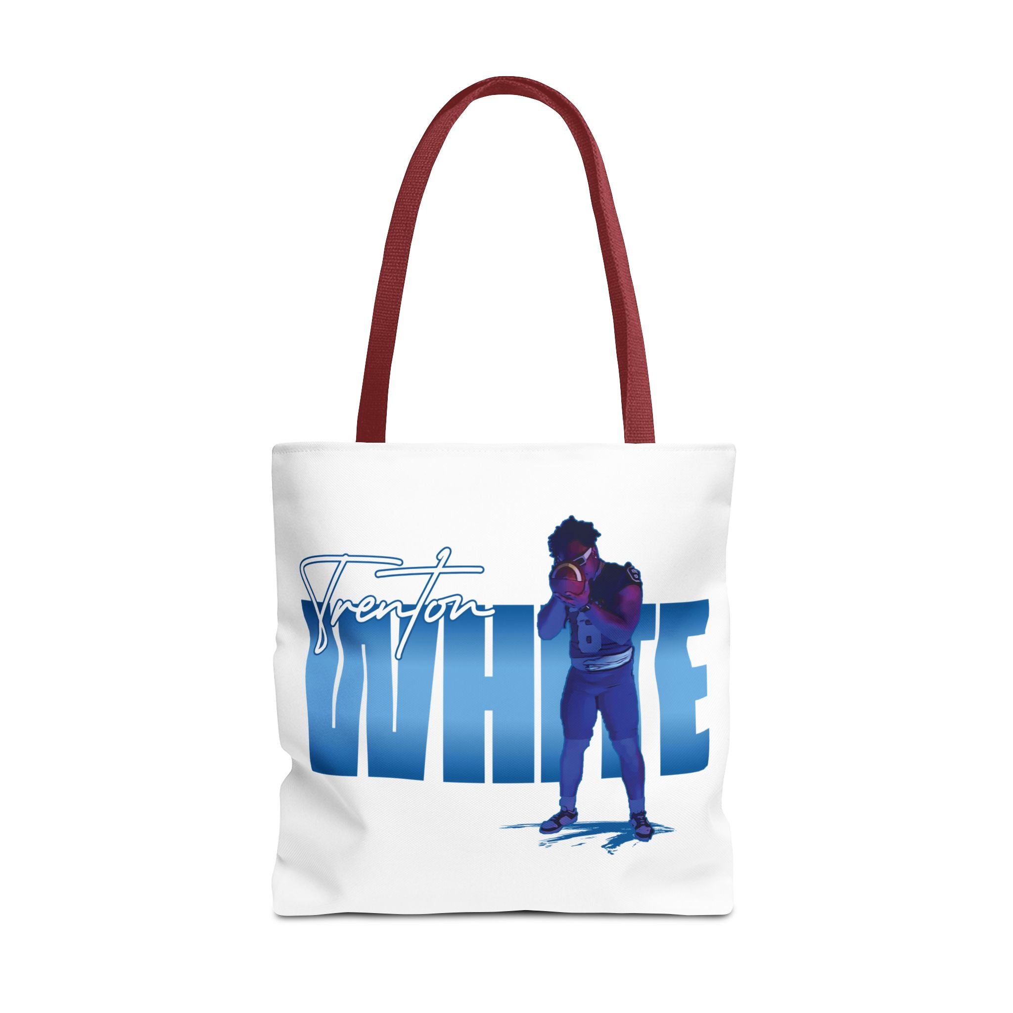 Trenton White Custom Tote Bag