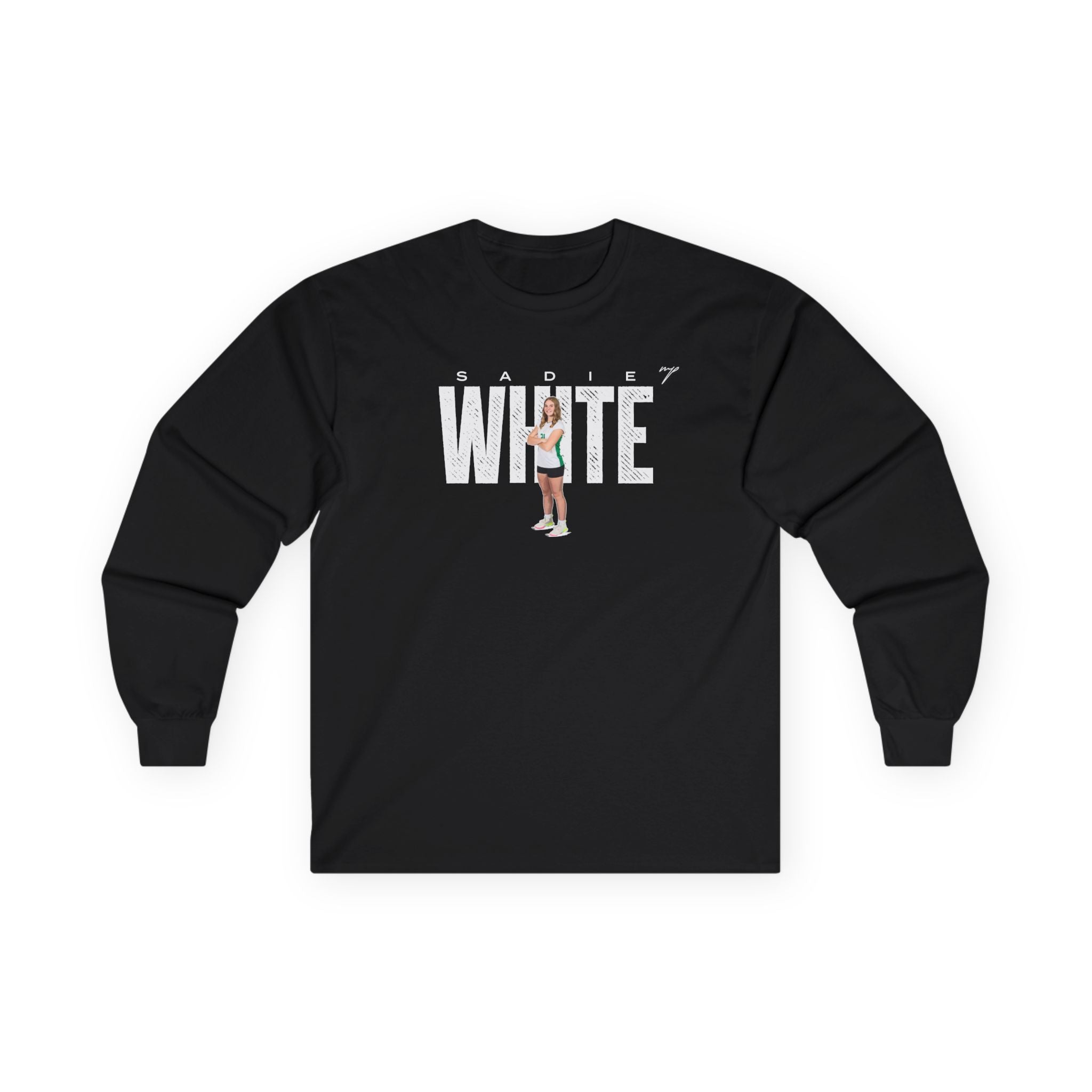 Sadie White Long Sleeve Tee