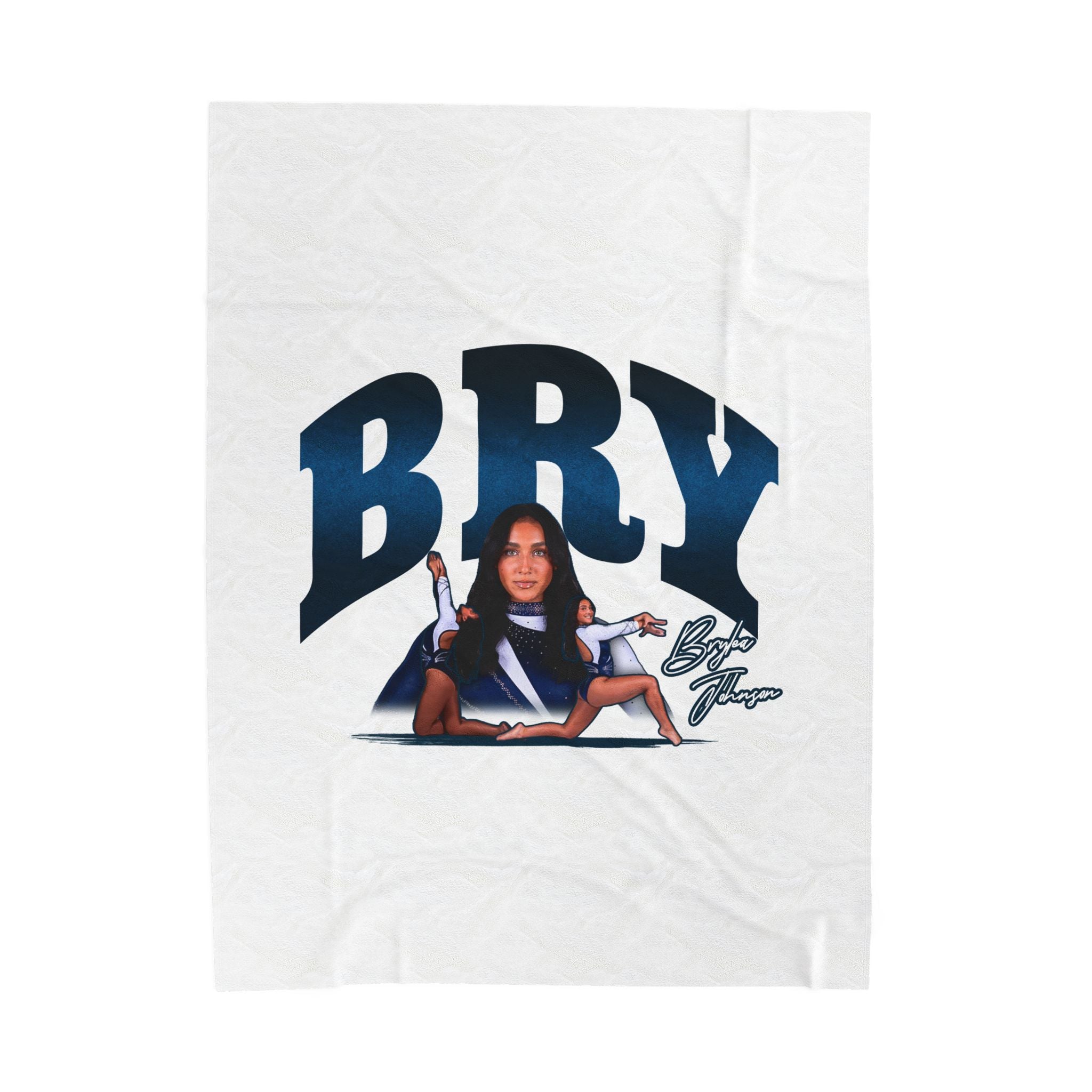 Brylea Johnson Velveteen Plush Blanket
