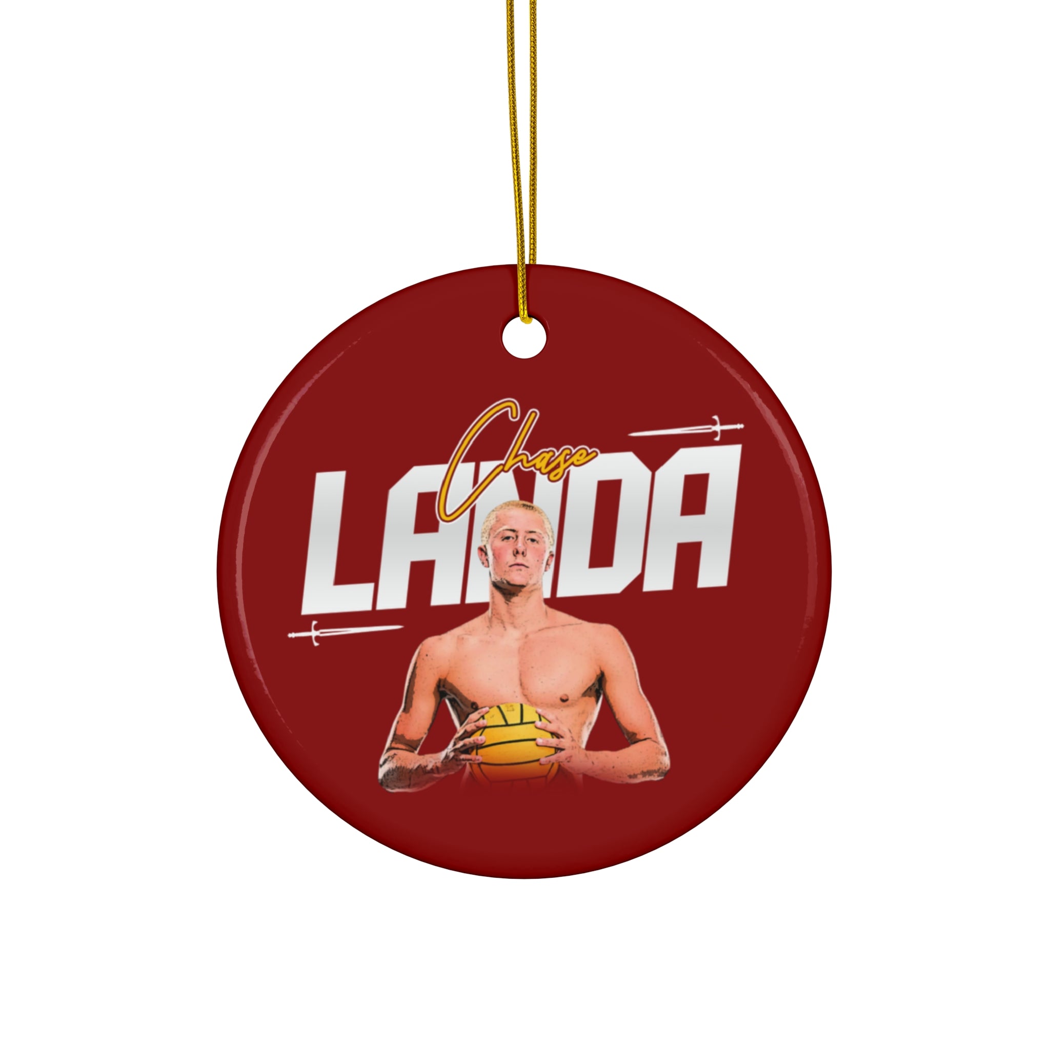 Chase Landa Ceramic Ornament
