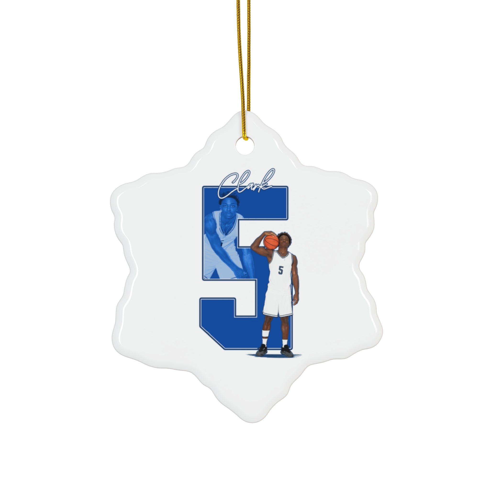 Kylan Clark Ceramic Ornament