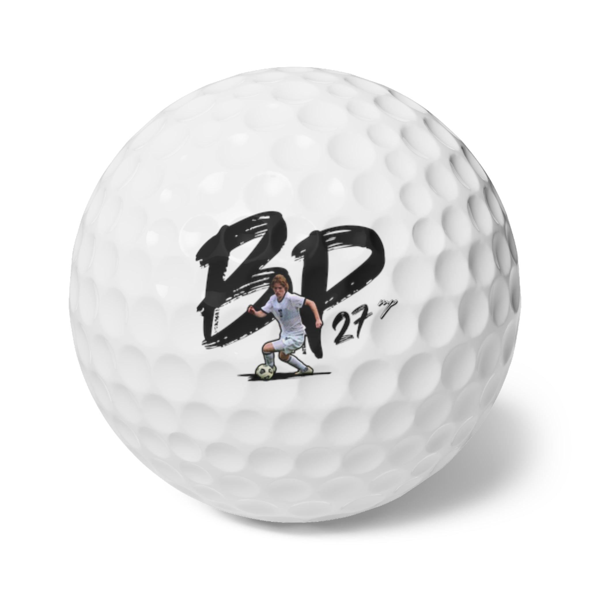 Brett Perkins Golf Balls, 6pc