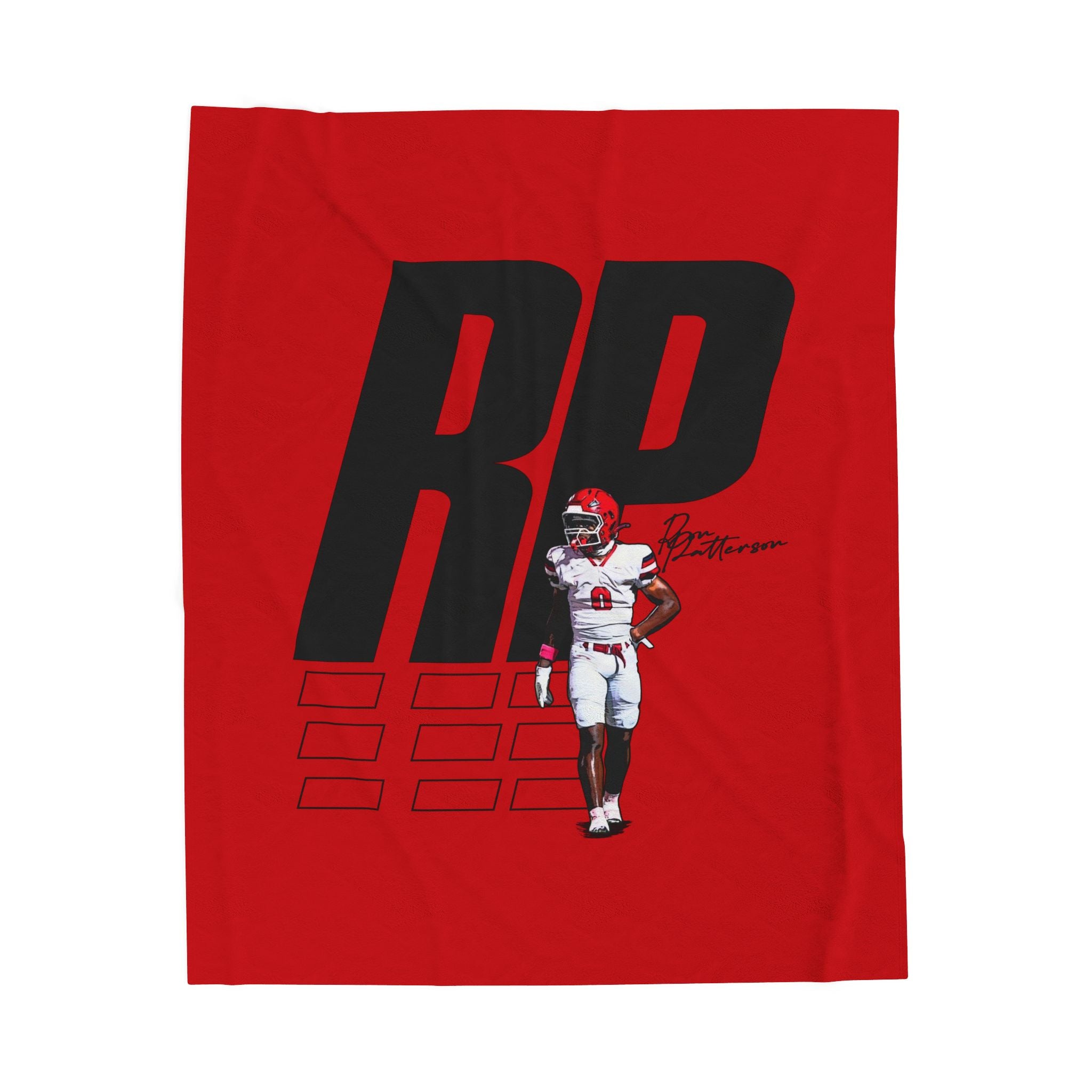 Ron Patterson Velveteen Plush Blanket