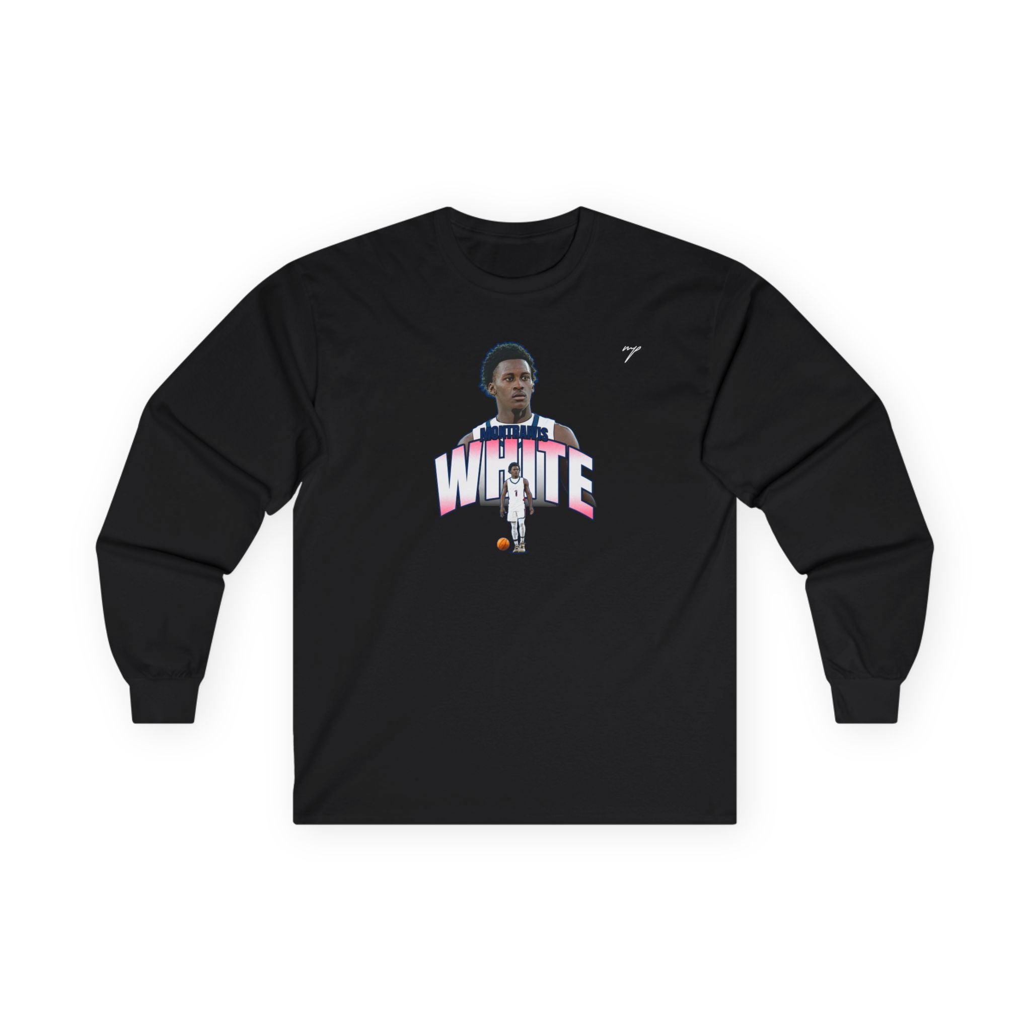 Montraivis White Long Sleeve Tee