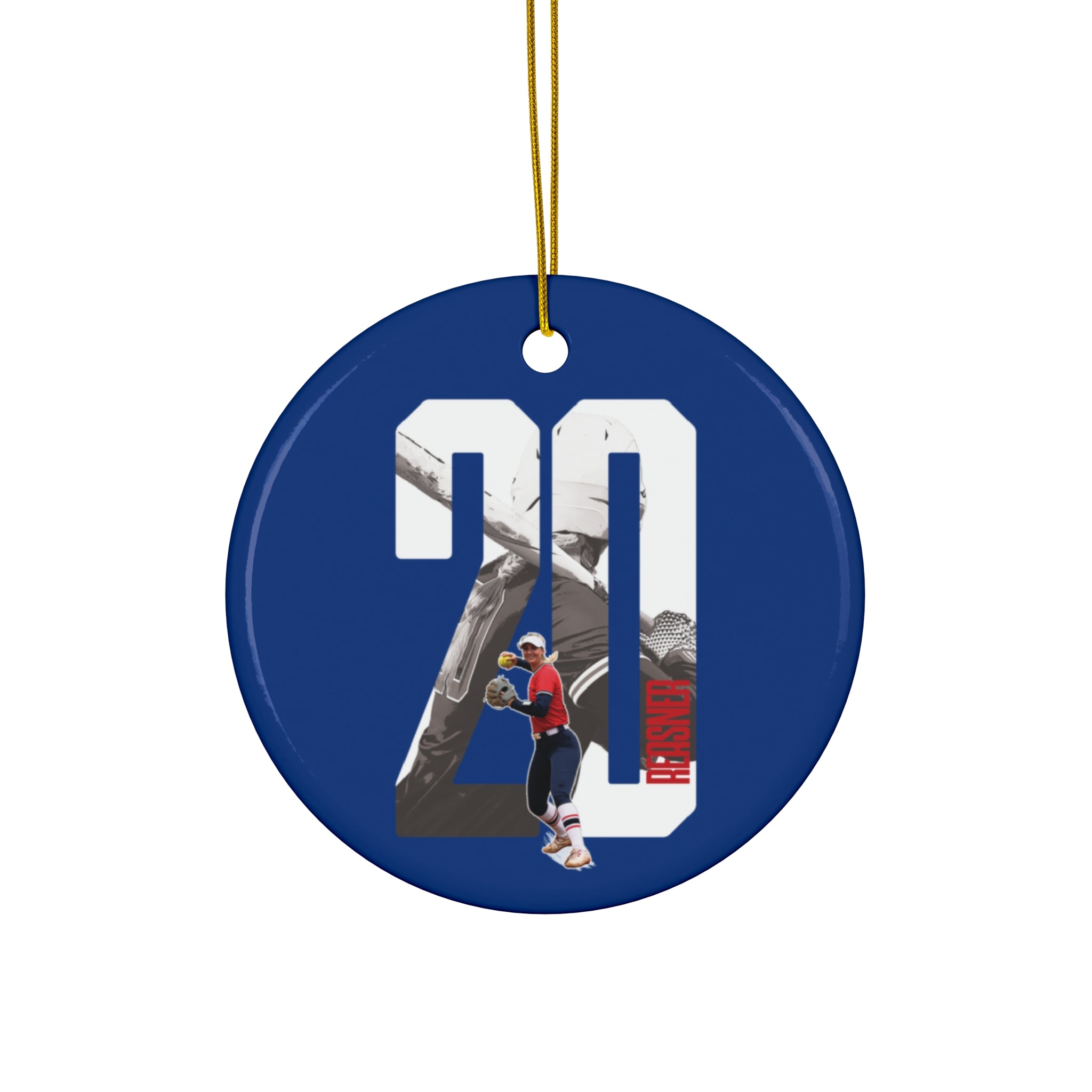 Cassie Reasner Ceramic Ornament