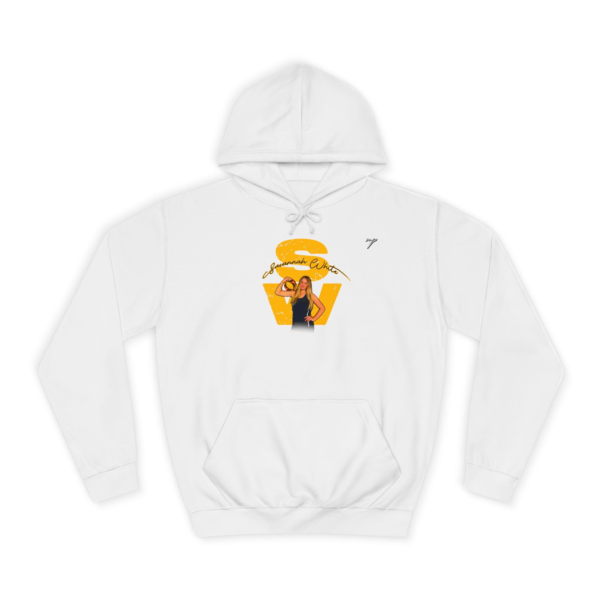 Savannah White Hoodie