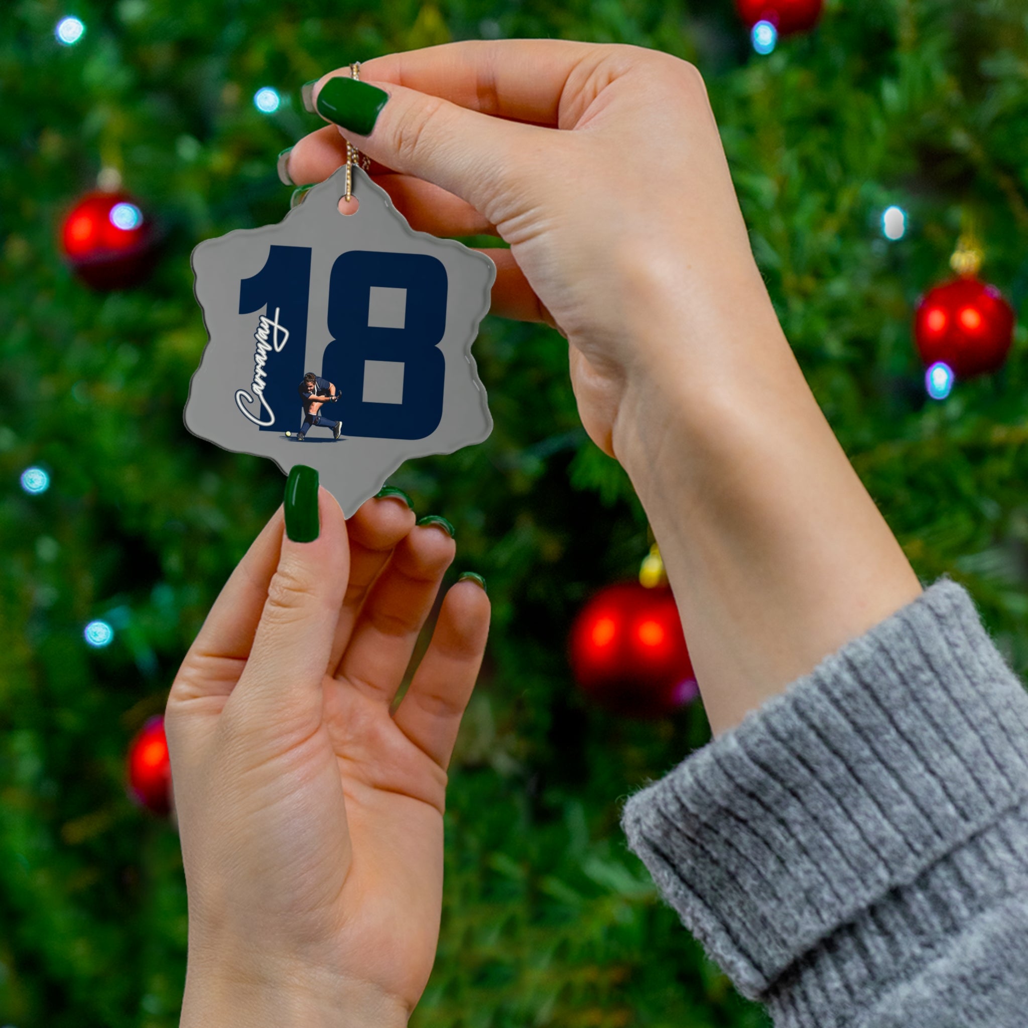 Caitlin Carraway Ceramic Ornament