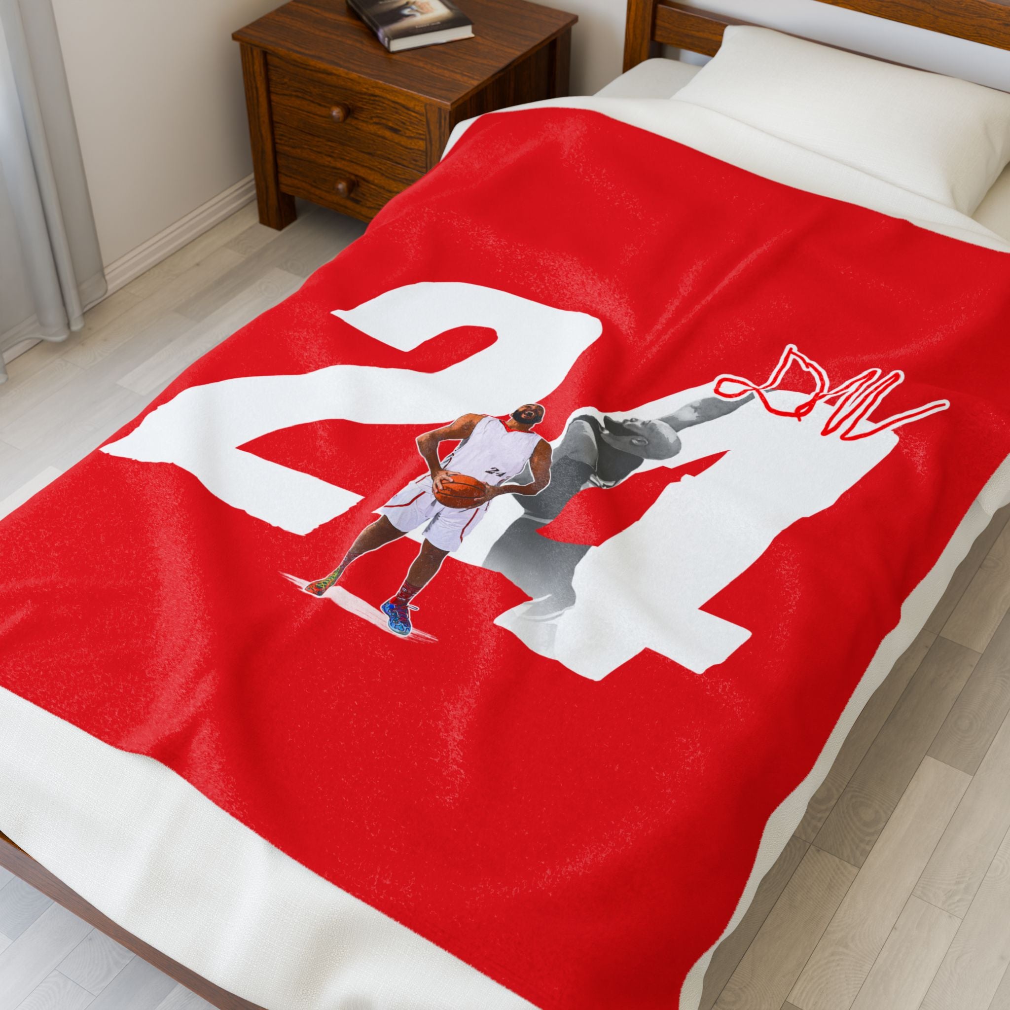 David Meredith Velveteen Plush Blanket