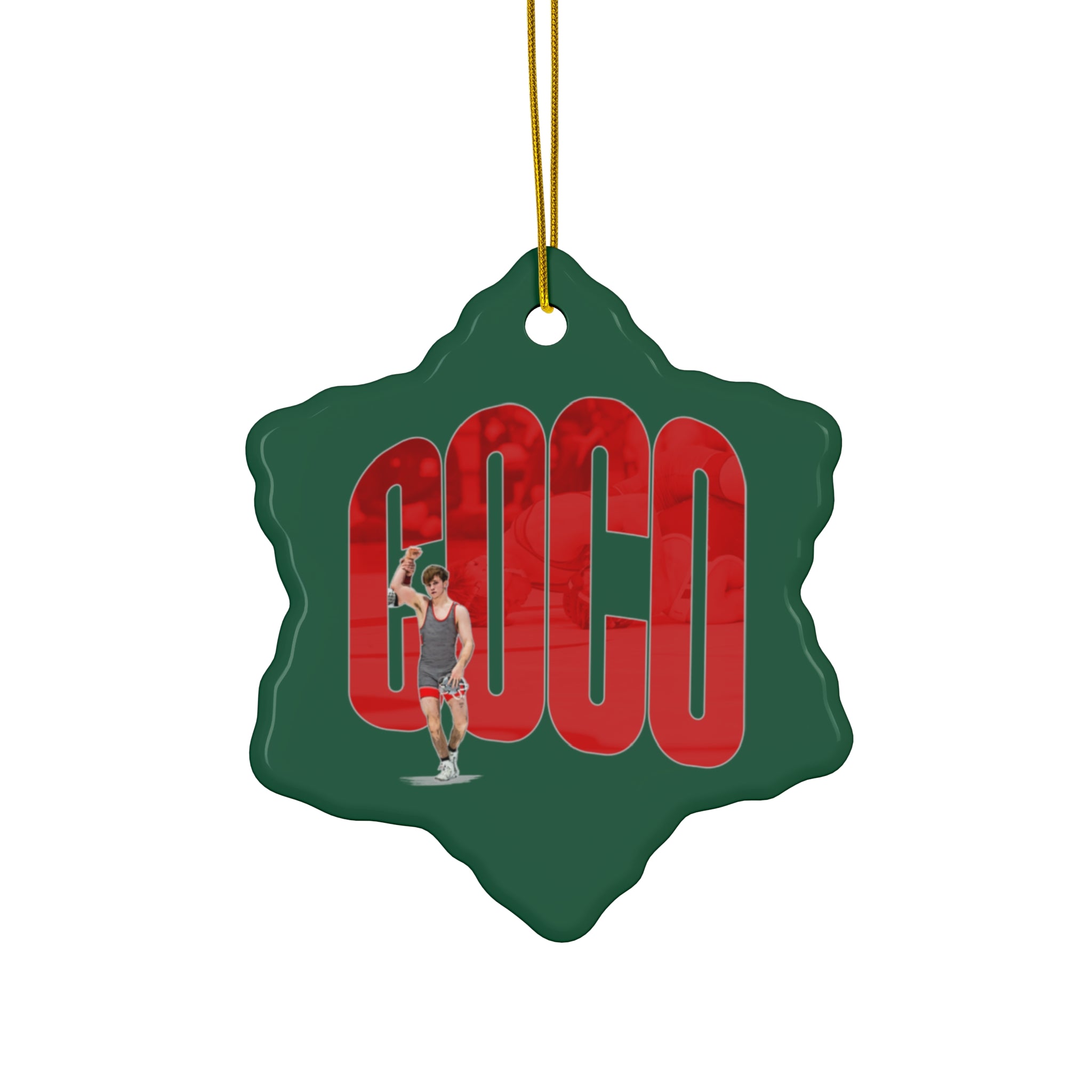 Cole Faircloth Ceramic Ornament