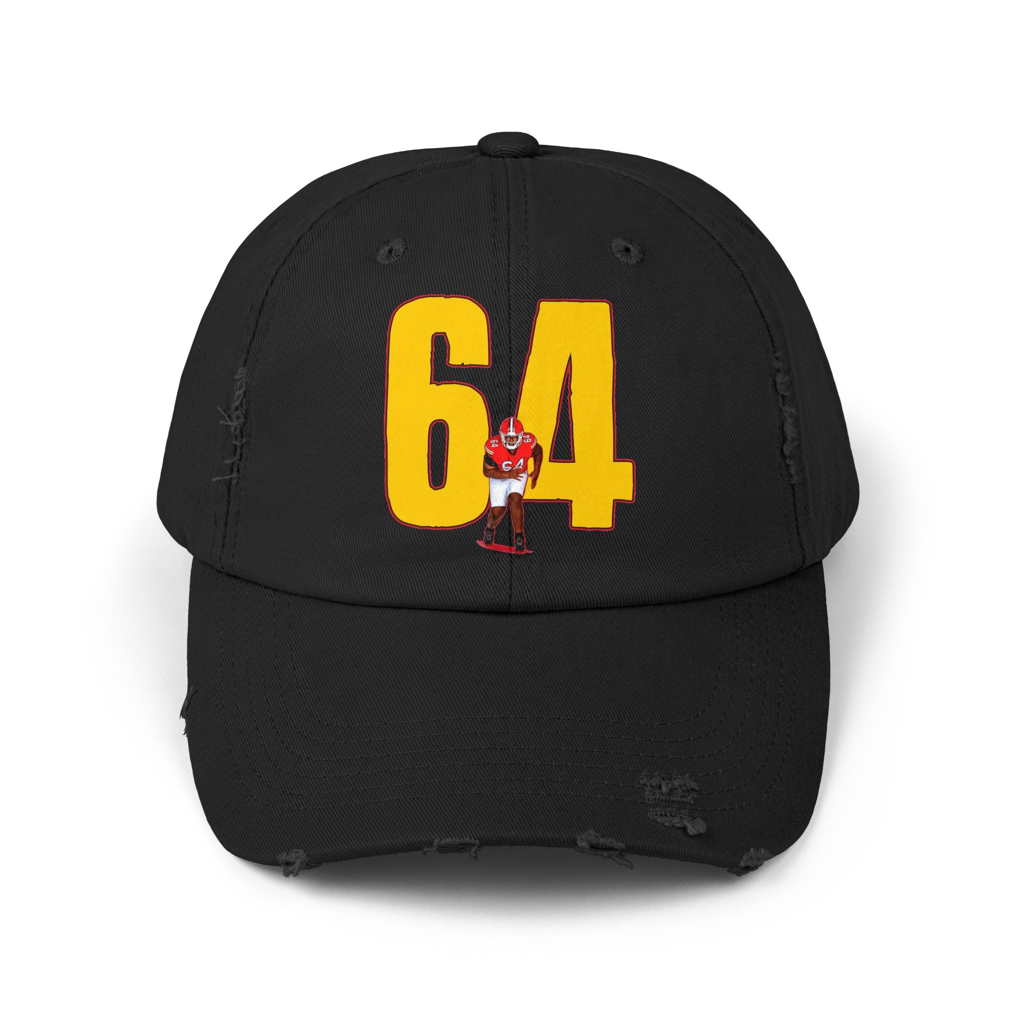 Aaron Folivi Distressed Dad Cap