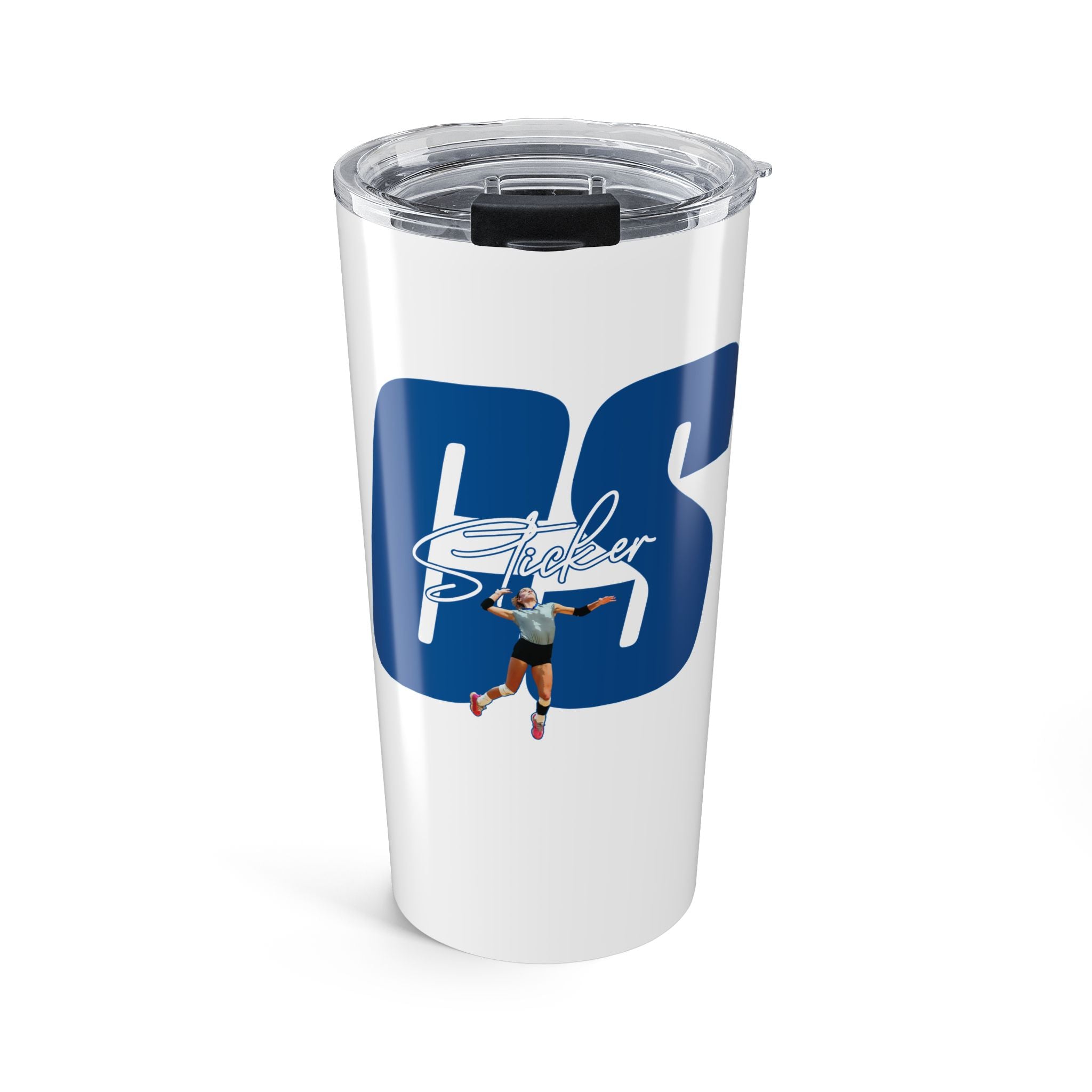 Caroline Sticker Tumbler Mug